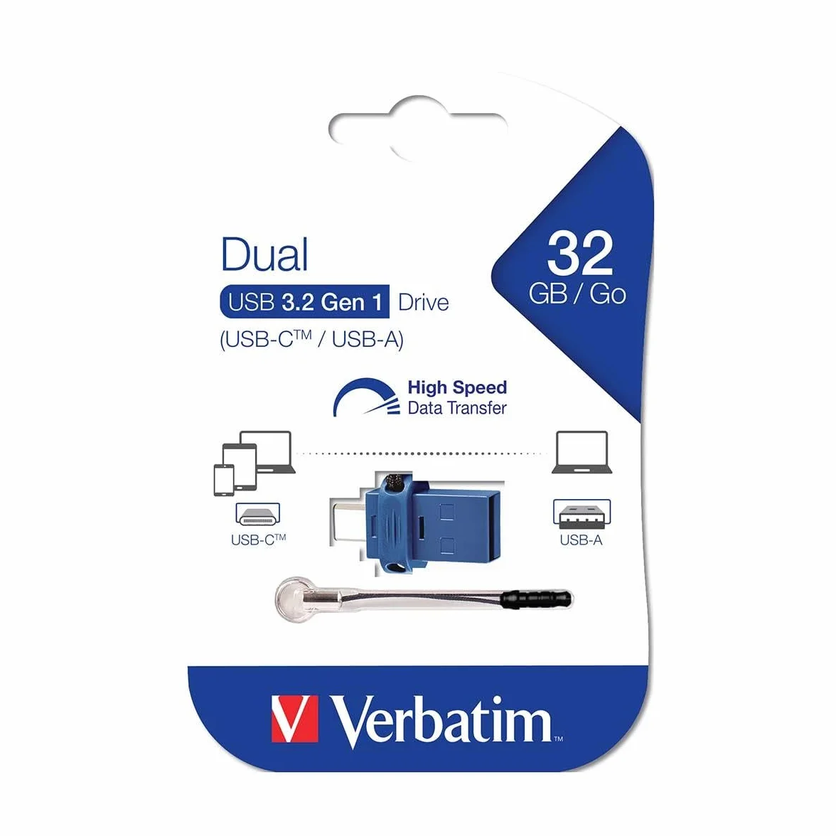 Verbatim 49966 32 GB Dual USB-C/USB 3.0