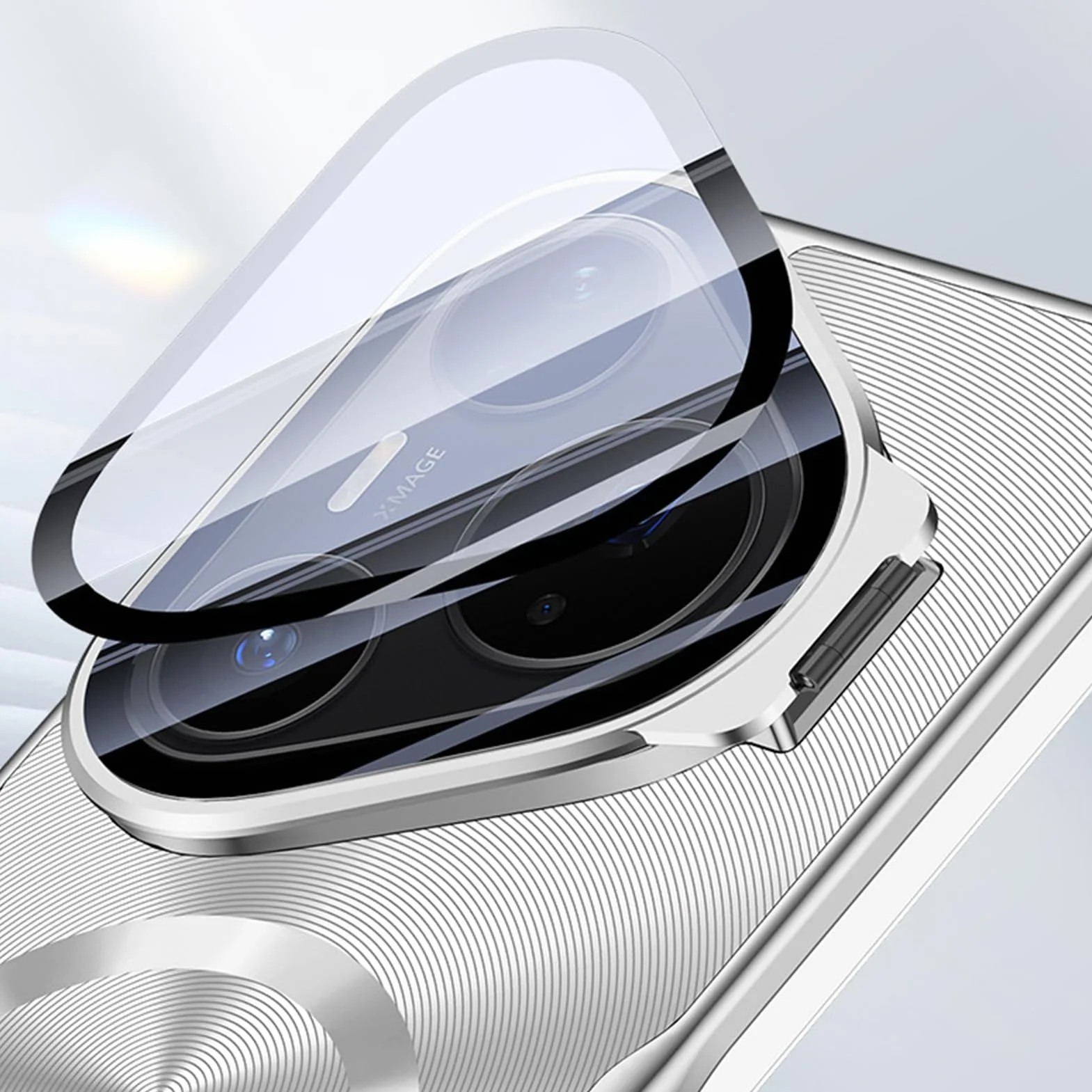 Magnetyczne etui do Huawei Pura 90 Pro Max/90 Pro/90, etui z klapką z klapką ze stojakiem galwanizowana obudowa odporna na wstrząsy osłona, srebrna, 90
