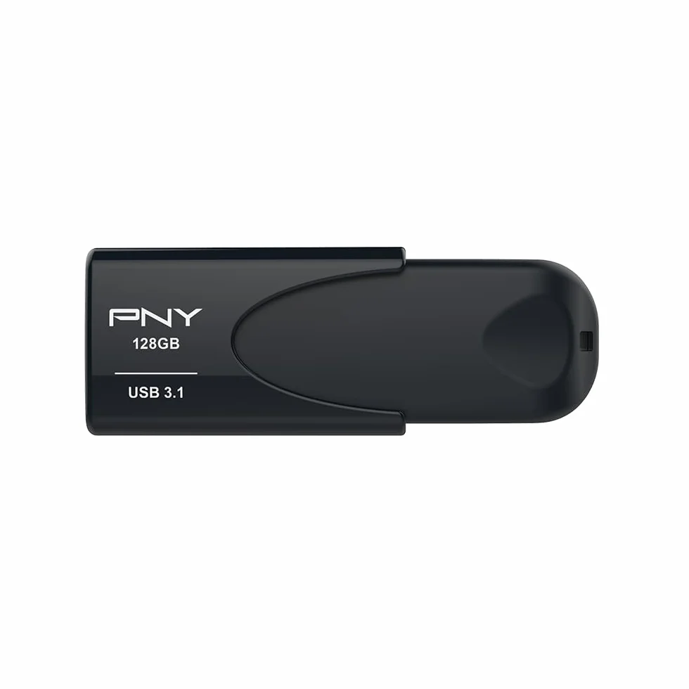 PNY Attaché 4 USB 3.1 Flash Drive prędkość odczytu do 80 MB/s - 128 GB