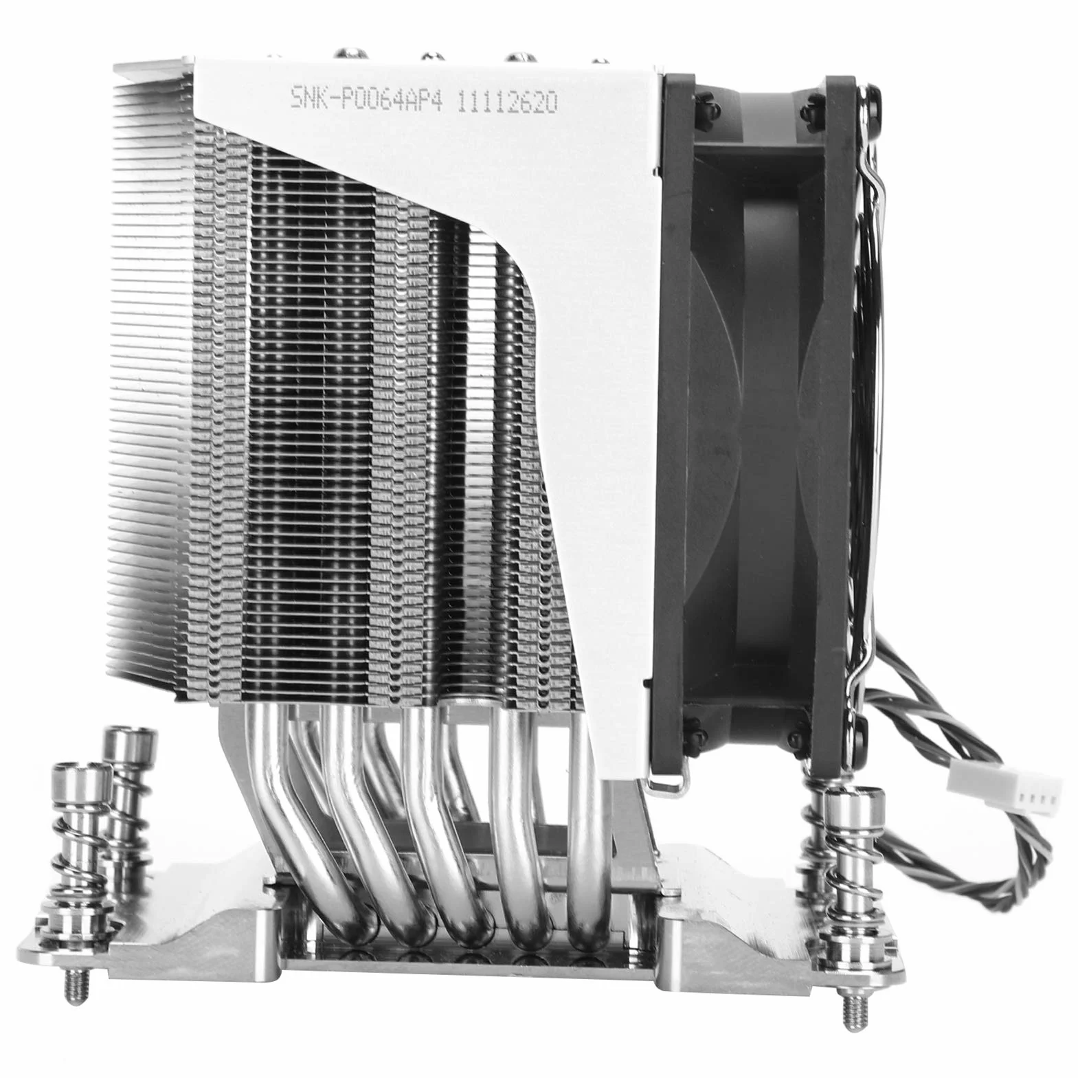 Generic Chłodnica Procesora Wydajny Wentylator Chłodzący do Serwerów/stacji Roboczych H11 EPYC 7000 SP3, 4U, 4,7 X 3,6 X 5 Cali