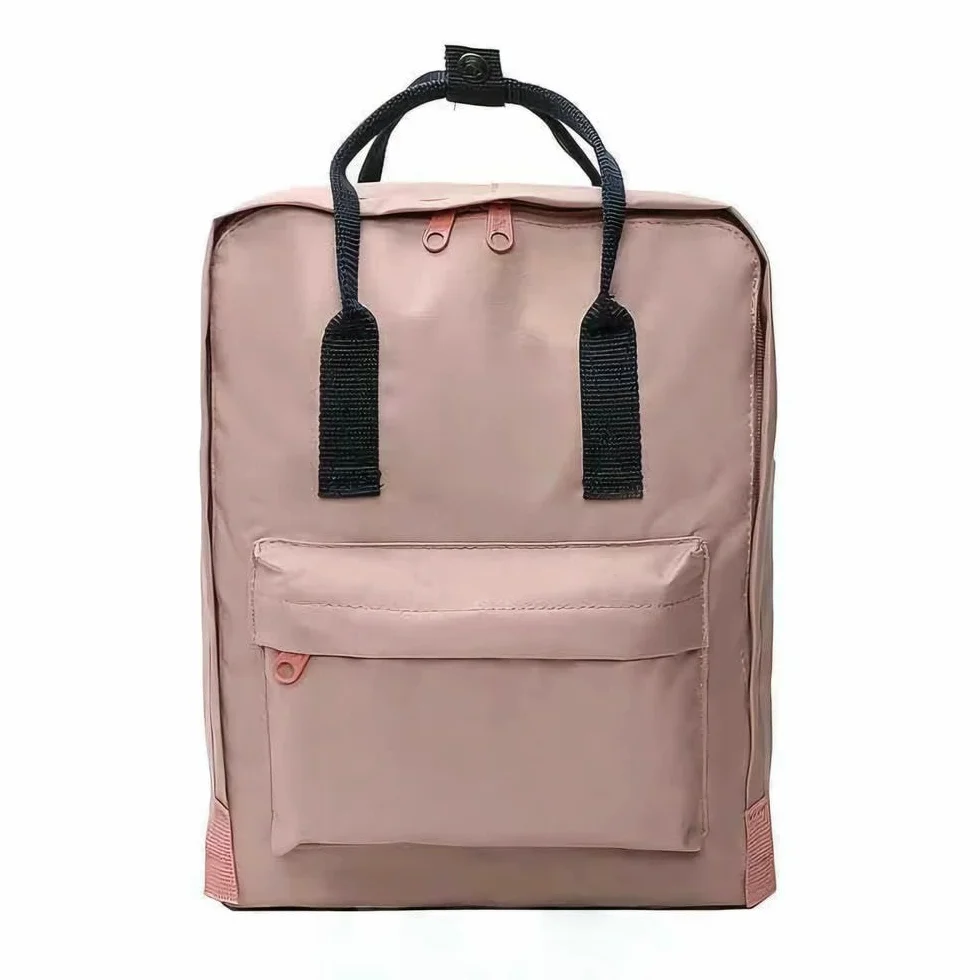QXDZSW plecak torba na komputer student tornister prosta modna torba podręczna torba bagażowa lekka duża, Różowy niebieski (Army Blue), 20 inches