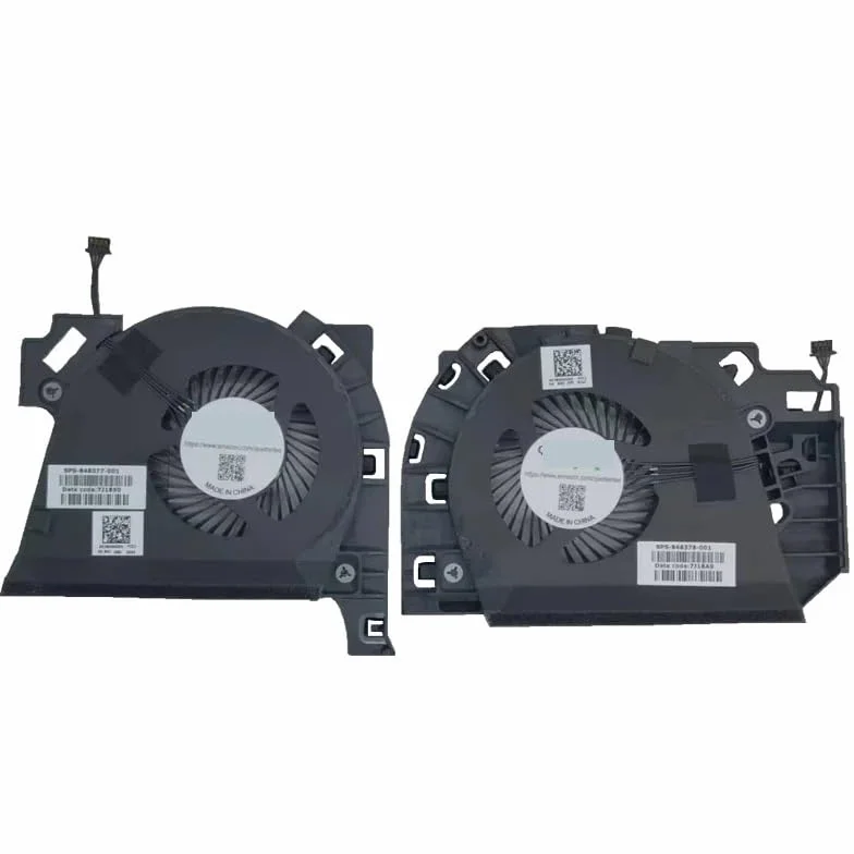 Wentylator chłodzący CPU+GPU do HP urządzeń mobilnych, stacji roboczych, ZBook 17 G3 Series 848377-001 848378-001 7J1850 7J18A0 DFS2004054M0T FGD9 5 V 0, A