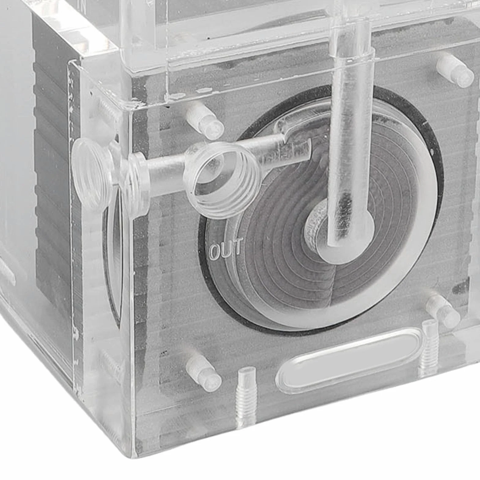 Bewinner PC Combo Zbiornik Pompy Wodnej, Aluminium Aluminium Pancerza Akrylowa Obudowa Odśrodkowa Pompa Wodna Zbiornik 650L/H 3,5 M WIDY KOMPUTEROWY System Chłodzenia Cieczy
