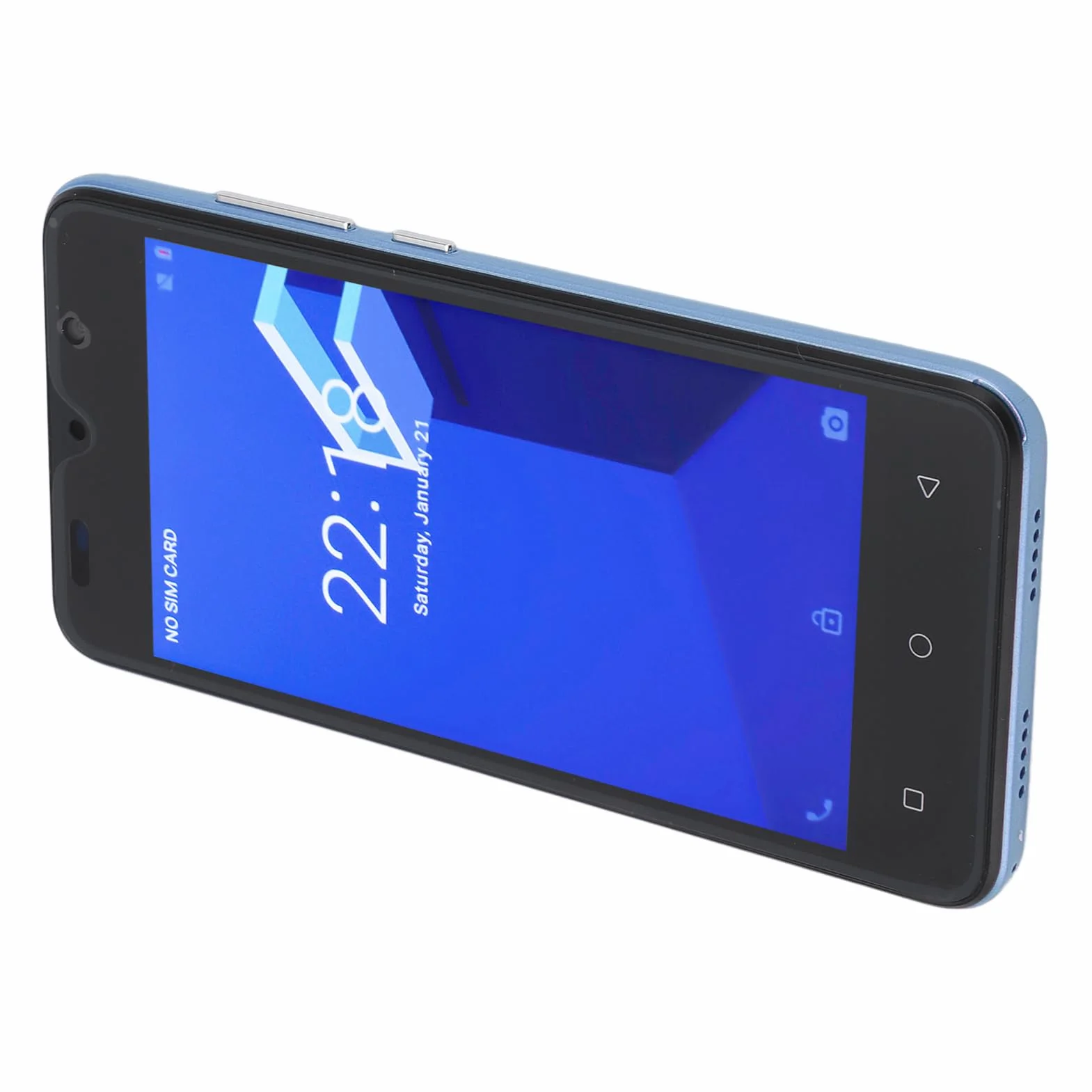 Generic 5 -calowy Smartfon, rozdzielczość 1440 X 3040 dla HD Smartphone Smartphone 8 MP 8 MP (BLUE)