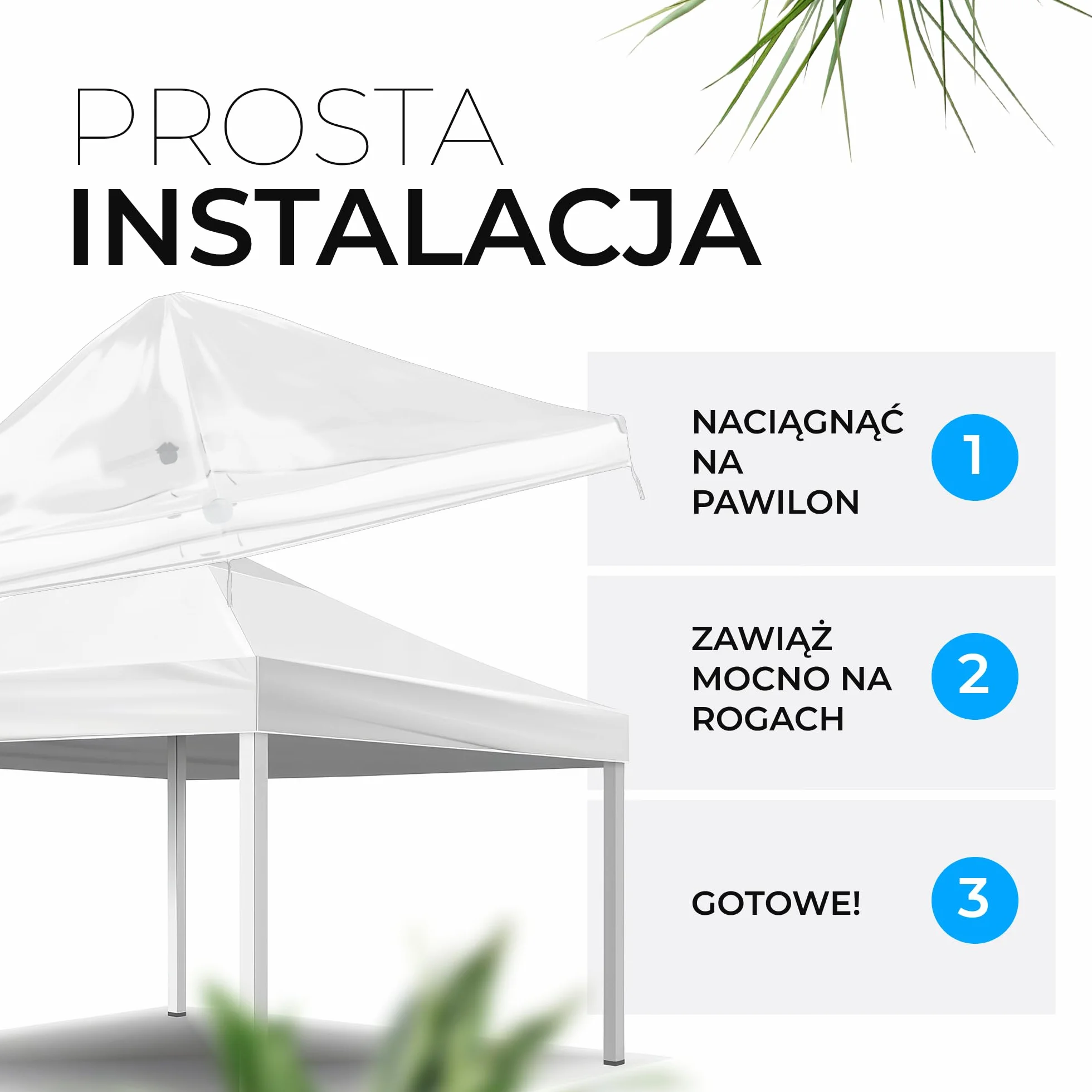 GRAFT pokrowiec na altanę 3x3m | Pokrowiec ochronny | Pokrowiec przeciwdeszczowy | Pokrowiec wymienny na altanę | Wodoodporny przezroczysty | Wodoodporny | przed warunkami atmosferycznymi