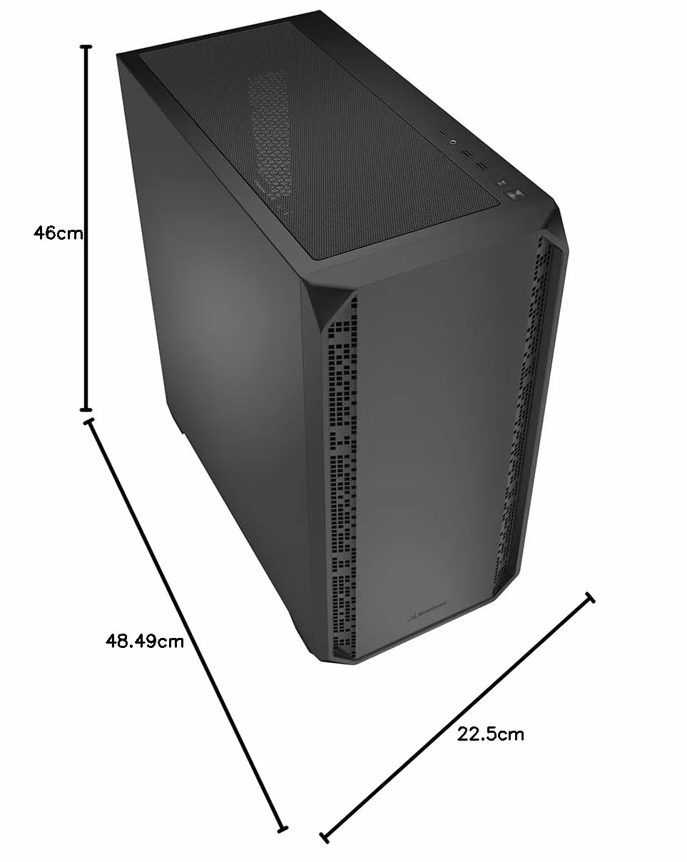 Sharkoon AK2 Black, ATX obudowa PC