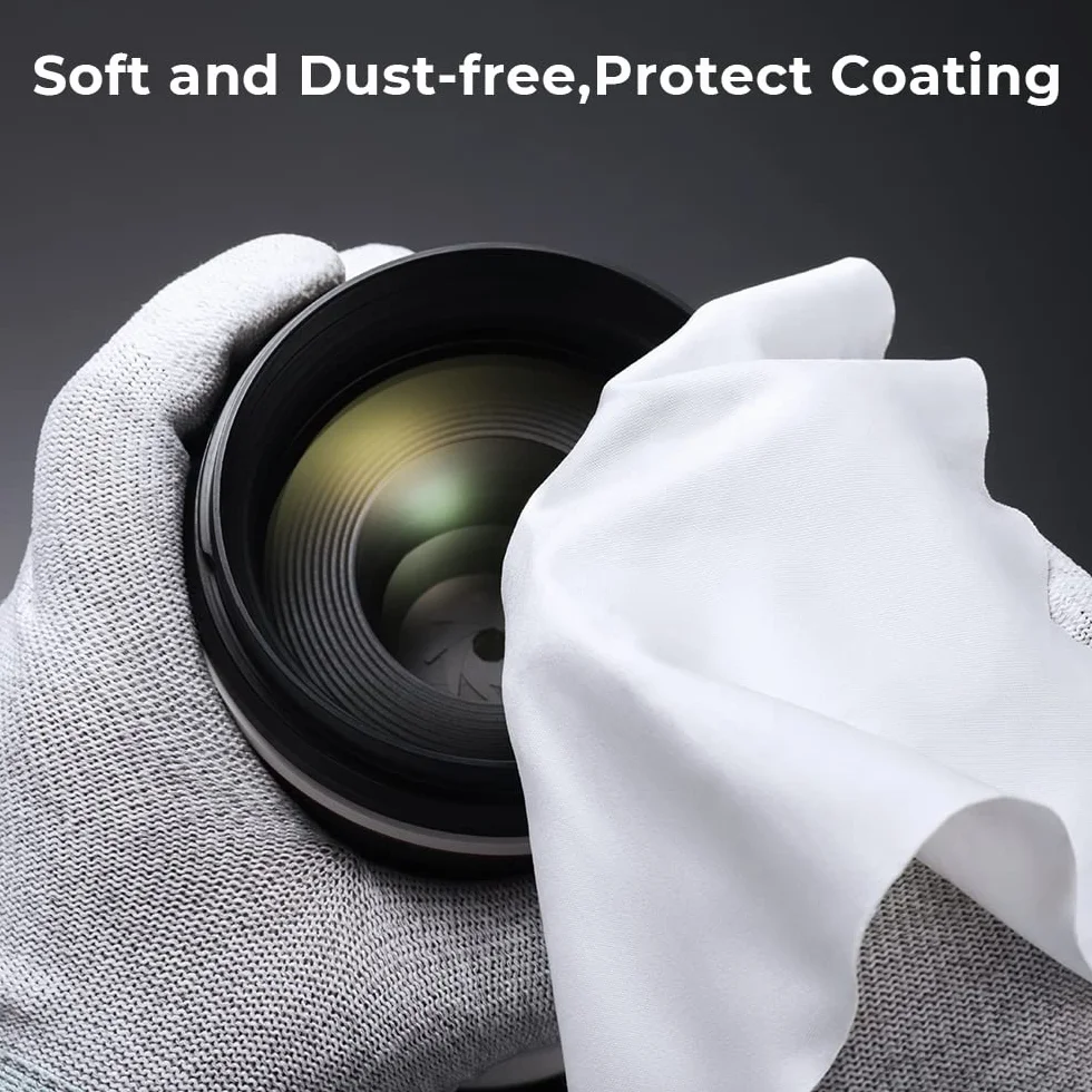 K&F CONCEPT Nano-Basic 55 mm ND zmienny filtr ND2-400 (1-9 Stops) | Filtr o zmiennej gęstości neutralnej ze szkła optycznego z 3 ściereczkami do czyszczenia - FN101