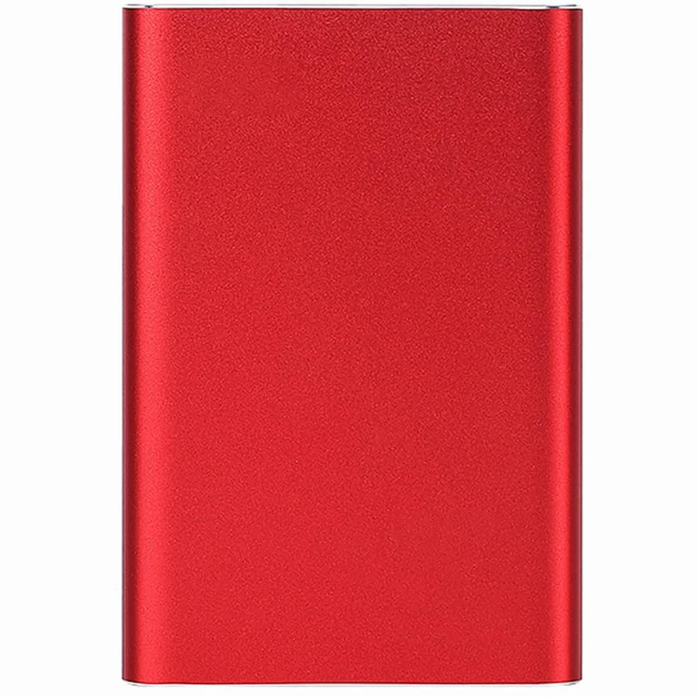 2,5-calowy zewnętrzny dysk twardy USB 3.0 o wysokiej prędkości dysk twardy 1 TB schowek na komputer przenośny komputer stacjonarny czerwony