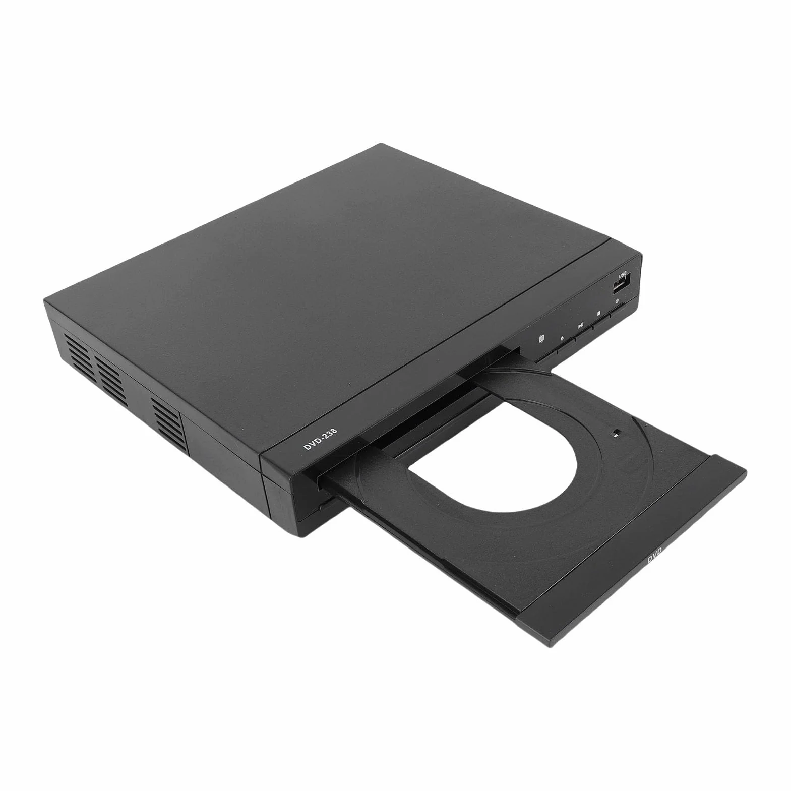 Odtwarzacz DVD, Skalowanie do 1080P dla Wszystkich Regionów, Kompatybilny z USB 2.0 i, Obsługuje Wiele Formatów Płyt i NTSC PAL, do Kina Domowego i Filmów Międzynarodowych (wtyczka UE)