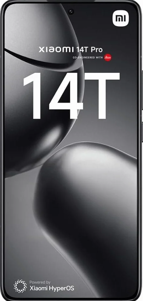 Xiaomi Smartfon 14T Pro 12 GB + 256 GB MediaTek Dimensity 9300+ 5000 mAh akumulator 120 W Hyper Charge, czarny