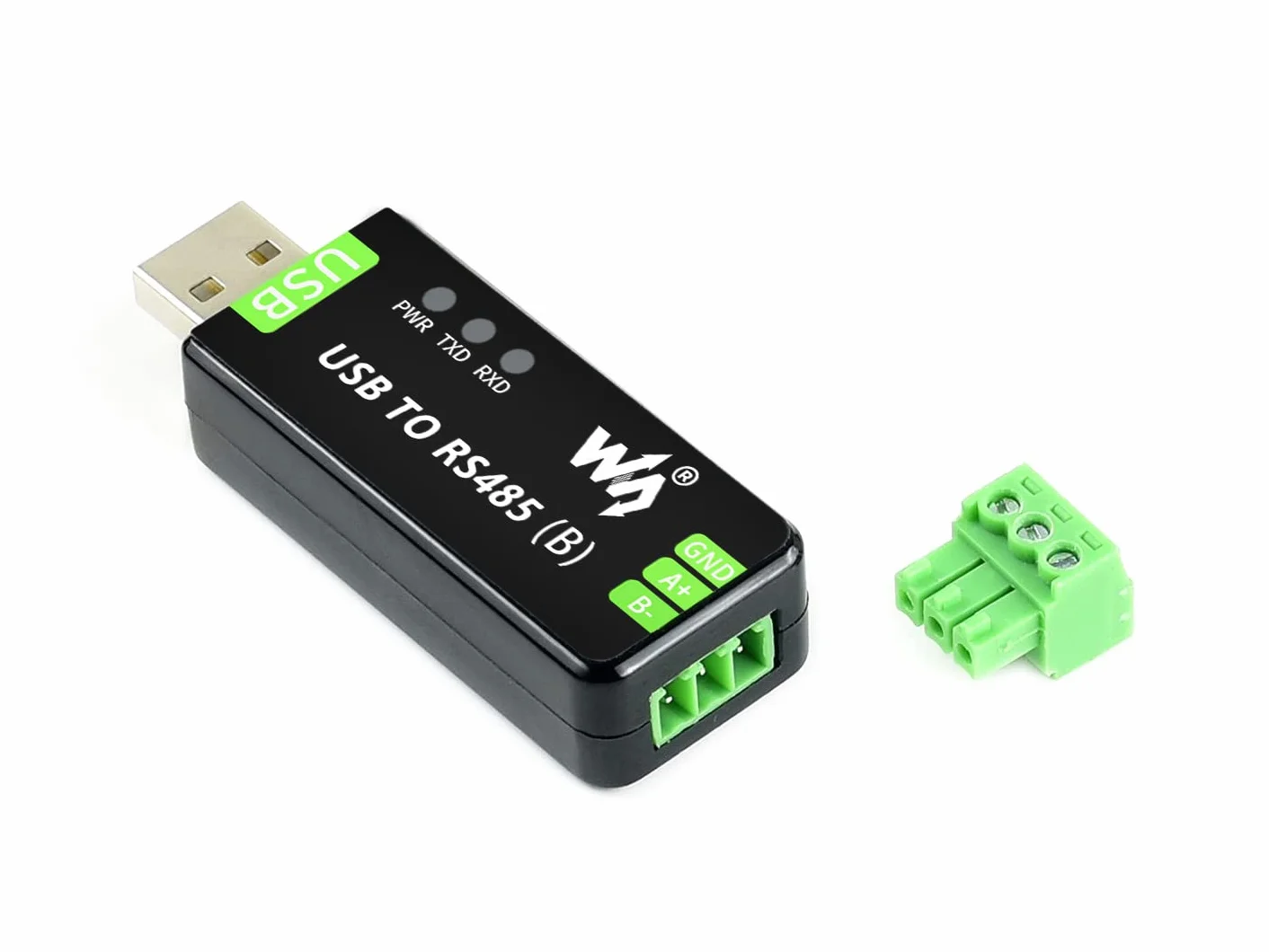 Waveshare Industrial USB TO RS485 Bidirectional Converter Onboard Original CH343G Multi-Protection Circuits