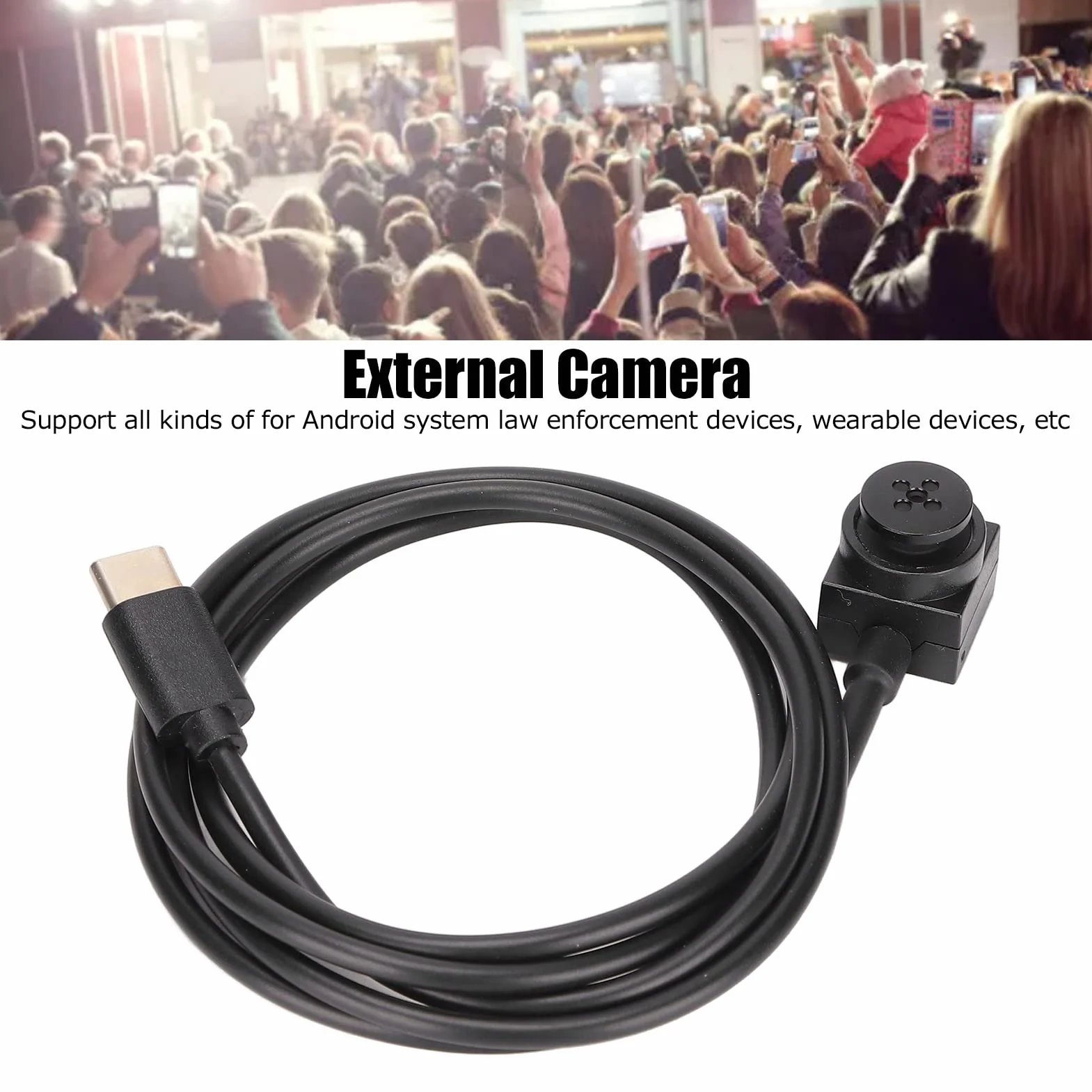 Mini Cam, Wielofunkcyjna Kamera Zewnętrzna OTG 1080P OTG Mini Kamera Zewnętrzna USB Cam dla Systemu Android