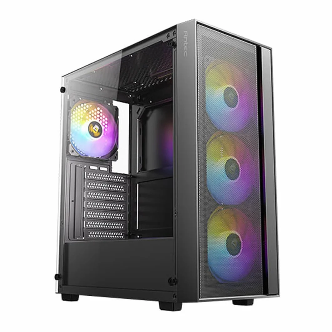 ANTEC AX65 ARGB ATX Midi Gaming obudowa PC, czarna