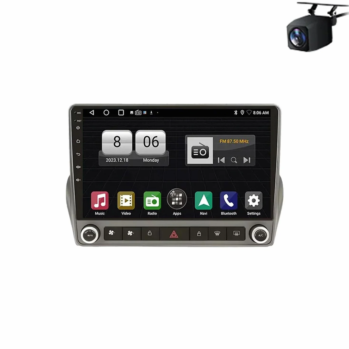 Odtwarzacz Multimedialny 2-Din dla BMW E39 M5 1996-2003 Bezprzewodowe Carplay I Android Auto, Pojemnościowy Ekran Dotykowy, Nawigacja Gps Radio Fm Z Bluetooth, 4 Rdzeń 2G+32G