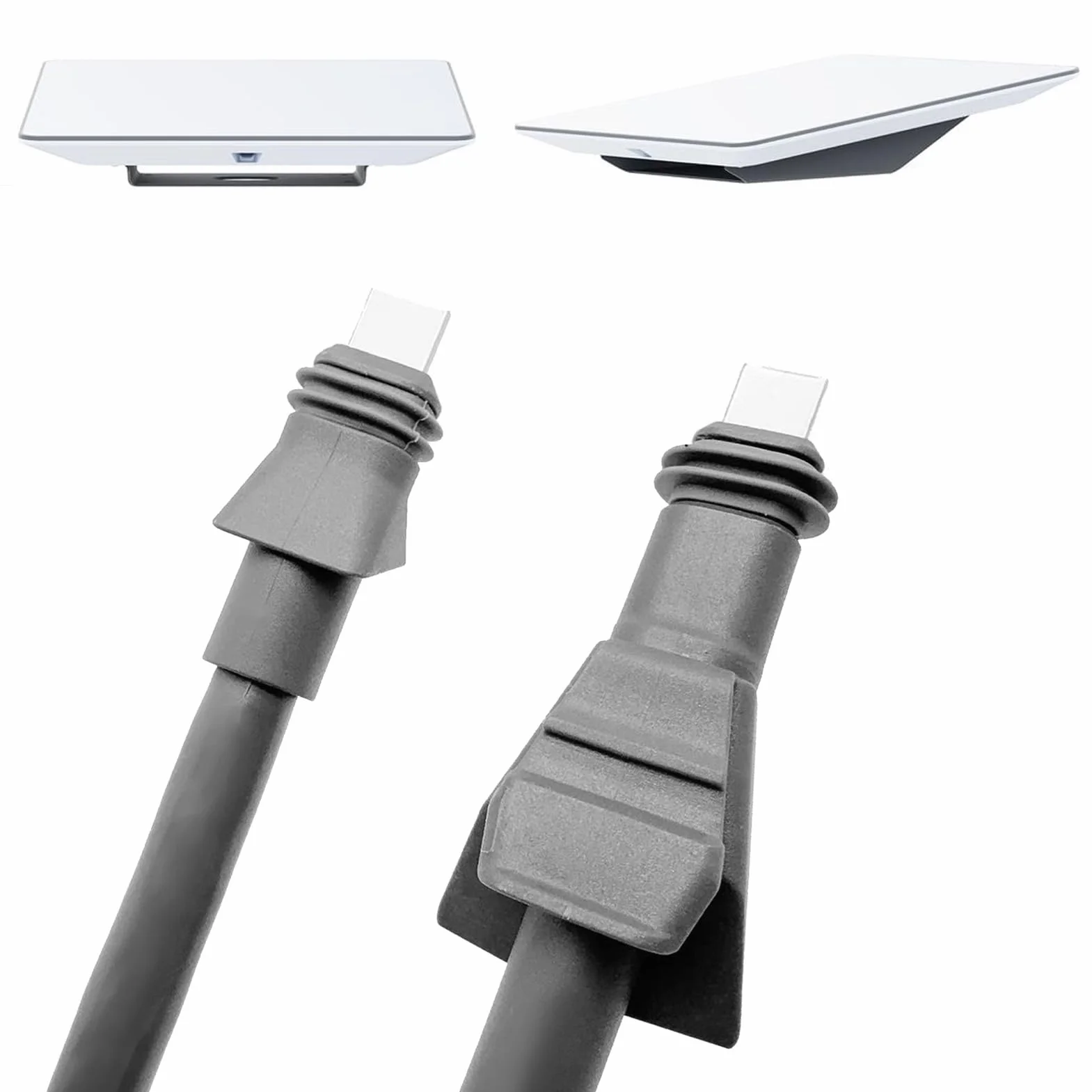 Kabel Routera do Płaskiego, Wodoodpornego, Stabilnego Kabla Przedłużającego o Wysokiej Wydajności IP68, Zapewniającego trwałą niezawodność i szybką konfigurację (25 m (82 stopy))
