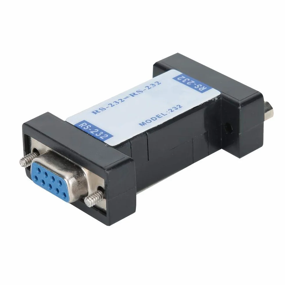 Porty szeregowe RS232 do RS232 Izolator optyczny DB9 Izolowany adapter interfejsu RS232