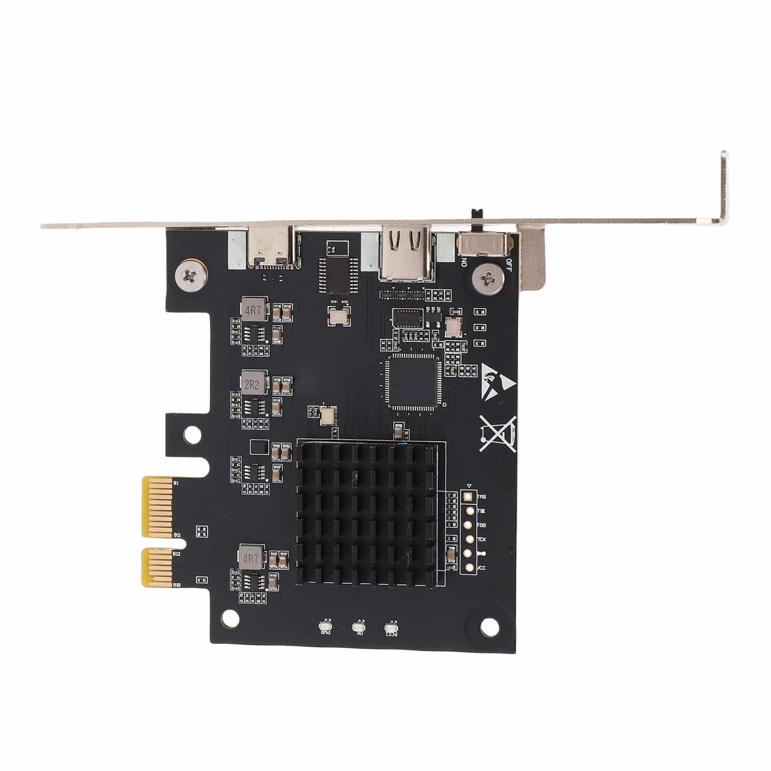 Fabater Karta USB C DMA do Gier i Rozwoju AI o Niskim Opóźnieniu, z 8 GB Pamięci DDR4 i 4 Portami USB, Kompletny Zestaw