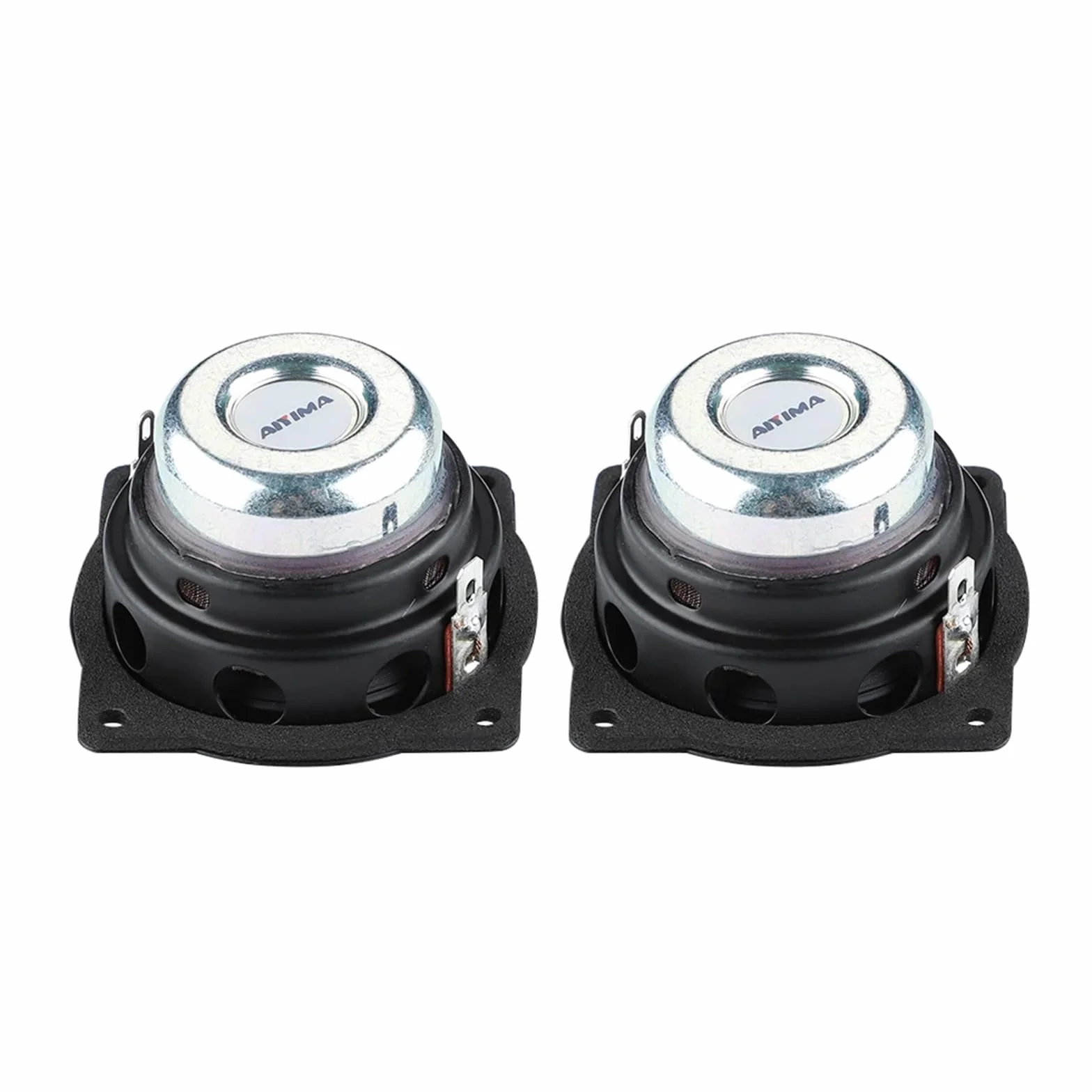Zestaw 2 mini przenośnych głośników audio 2 cale, 4 omy, 20 W, pełny asortyment, do kina domowego DIY, kompatybilny z Bluetooth.