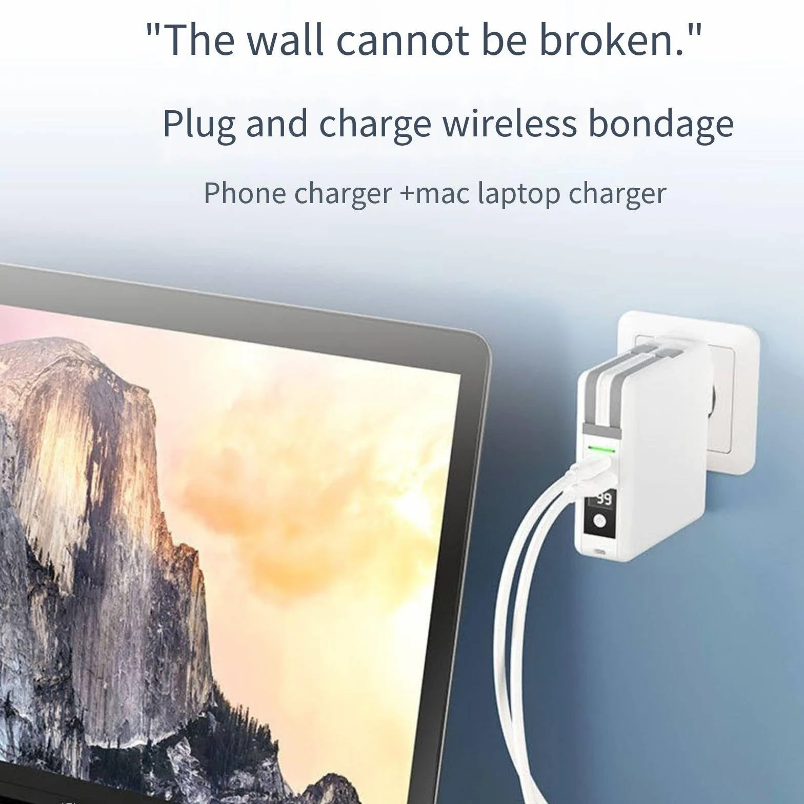 Ładowarka bezprzewodowa magnetyczna 15 W z podwójnym przewodem Pd22,5 W, szybki powerbank o dużej pojemności, przenośny zasilacz, czarny