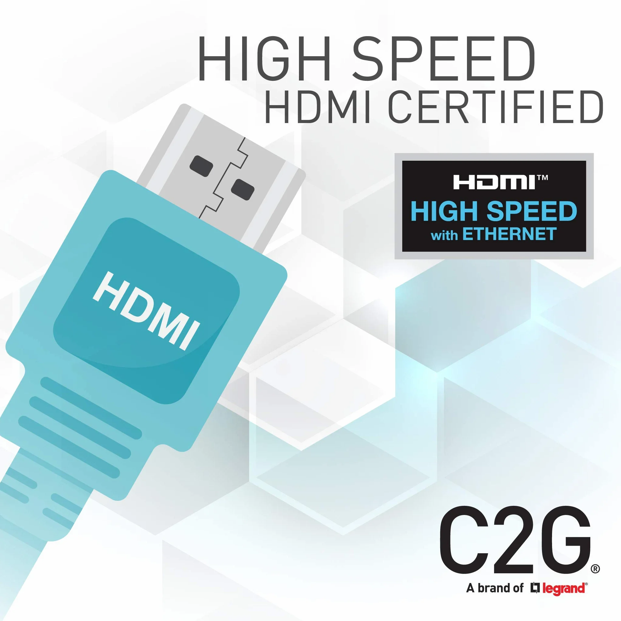 C2G Kabel HDMI 2.1 o ultra wysokiej prędkości z serii Performance z Ethernetem, 8K 60 Hz, idealny do gier Xbox Series S, Xbox Series X i PS5 o wysokiej rozdzielczości
