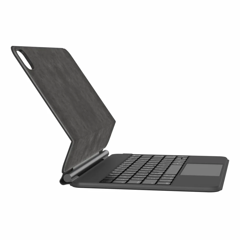 Belkin etui na iPada Pro z podświetlaną klawiaturą i magnetyczną podstawą, sterowanie wielodotykowe, magnetyczne przechowywanie Apple Pencil, QWERTY, klawisze multimedialne do iPada M4 Pro 11"