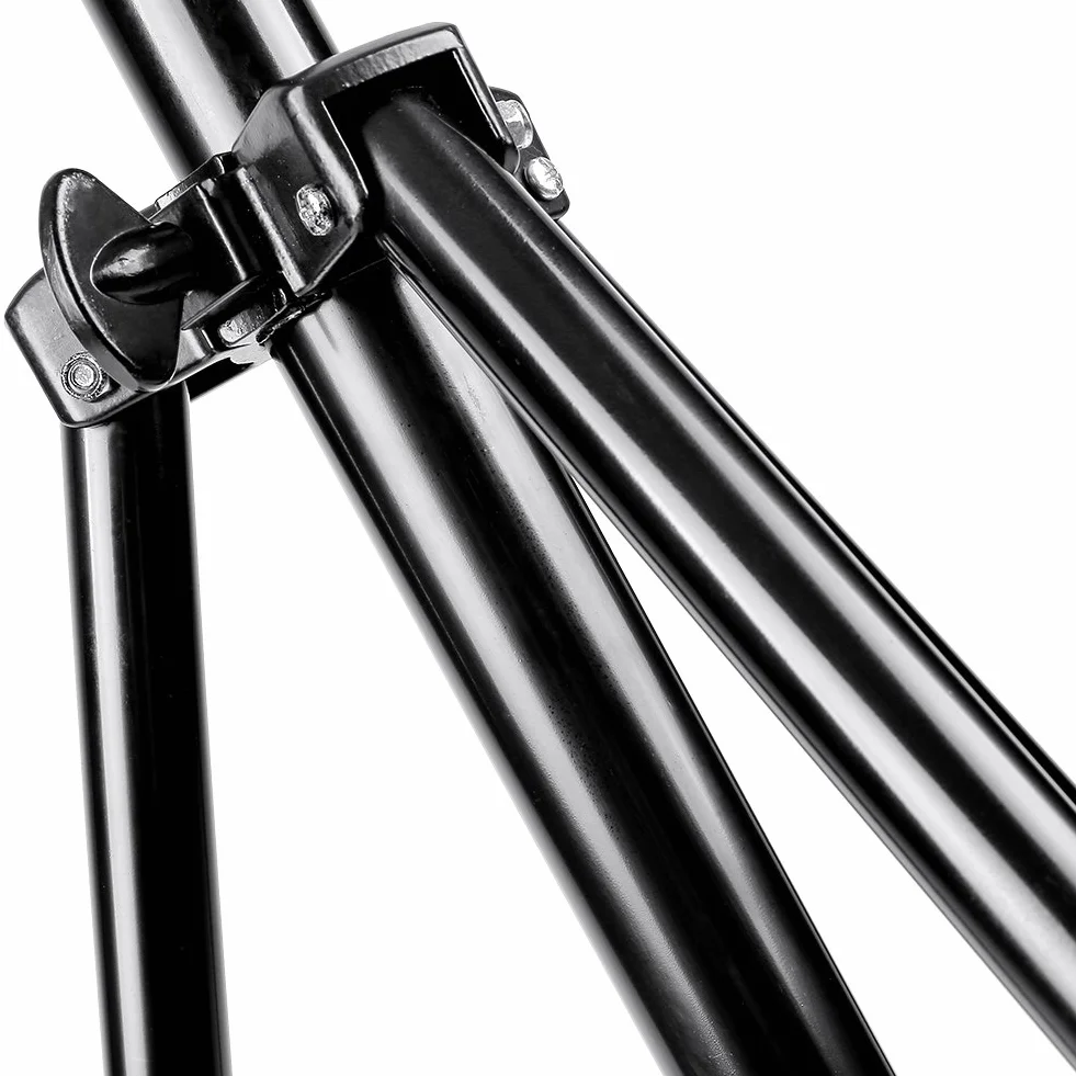 NEEWER PRO 260 cm sprężynowe wytrzymałe stojaki oświetleniowe do studia fotograficznego ze śrubą 1/4" i trzpieniem 5/8 do oświetlenia wideo, portretu i fotografii (2 sztuki)