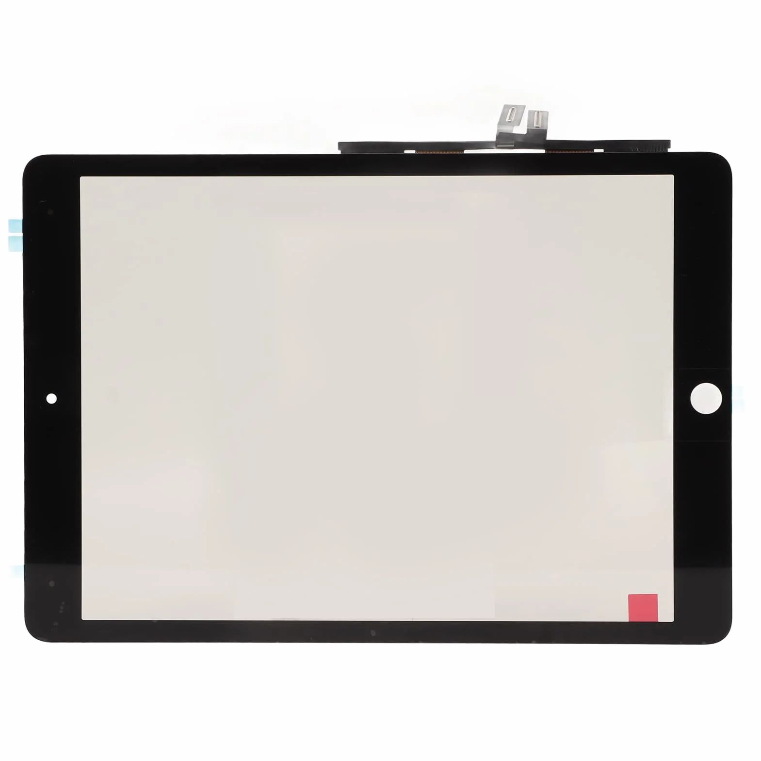 Zespół Digitizera Ekranu Dotykowego do Czarnego Tabletu IOS 9 2021 9. Generacji 10.2 A2602 A2603 A2604 A2605, Wymiana Przedniego Panelu ze Szkła Hartowanego, trwałość i odporność na Zużycie