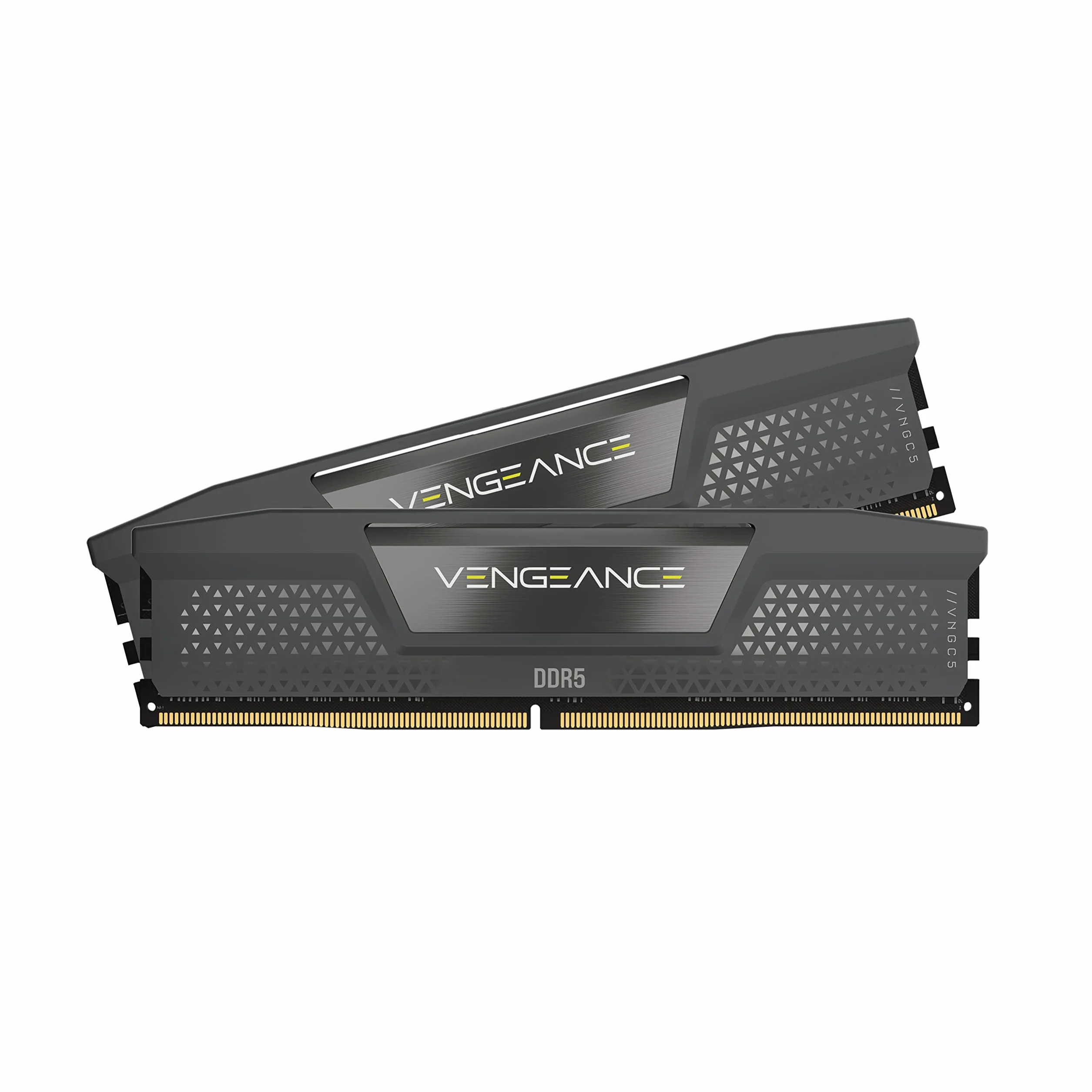 CORSAIR VENGEANCE DDR5 RAM 32GB (2x16GB) do 6000MHz CL36 AMD EXPO Pamięć Komputerowa Kompatybilna z iCUE - Szary (CMK32GX5M2E6000Z36)
