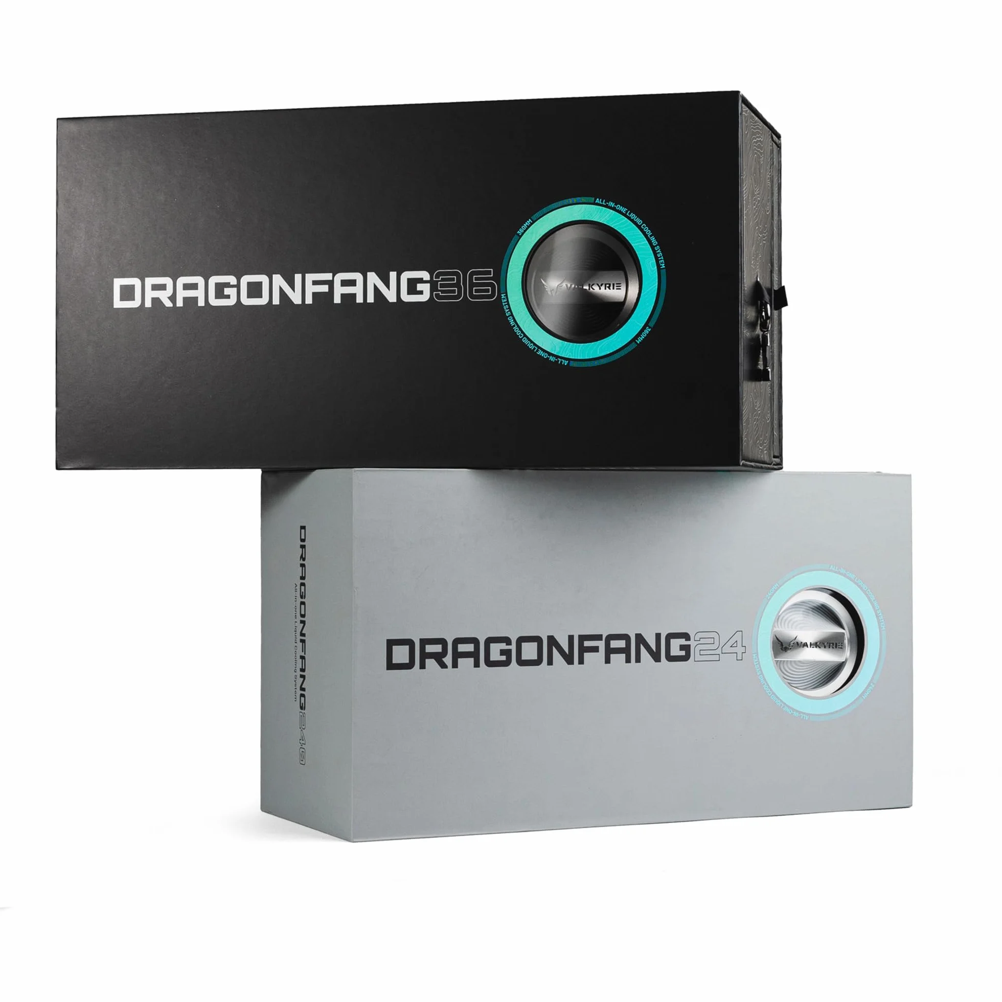 Zestaw chłodzący wodę AIO Valkyrie Dragonfang RGB - 360 mm (biały)