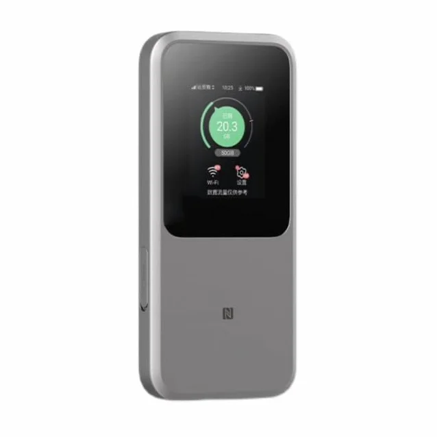 ZTE U50 Pro 5G przenośny router hotspot WiFi 6 3600 Mbps z gniazdem na kartę SIM, 10000 mAh, 27 W, szybkie ładowanie