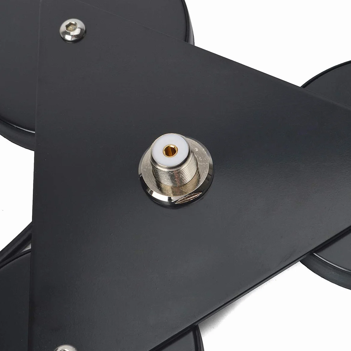 UAYESOK Wytrzymała magnetyczna podstawa montażowa SO239 ciężarówka mobilna antena radiowa W/5 m (5 m) PL-259 RG58 kabel koncentryczny do przenośnego nadajnika-odbiornika FM HF/VHF/UHF CB
