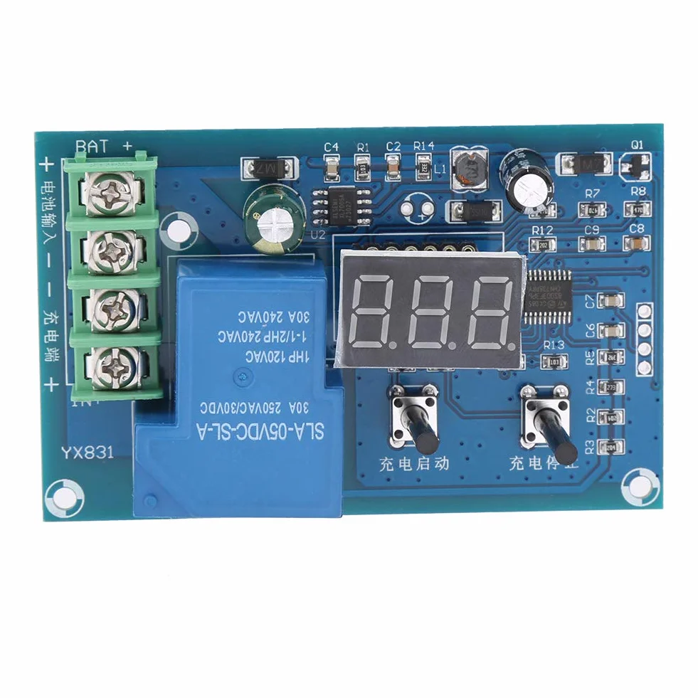 CNC 5-60 V Batterieladekontrollermodul Unterspannungssteuerung Lithium-Batterieladegerät-Steuermodul