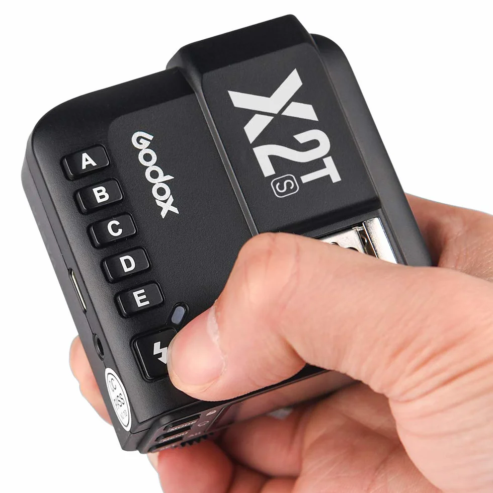Godox X2T-S 2.4G bezprzewodowy wyzwalacz lampy błyskowej, nadajnik TTL, obsługa 1/8000s HSS, funkcja TCM, kompatybilny z aparatem Sony