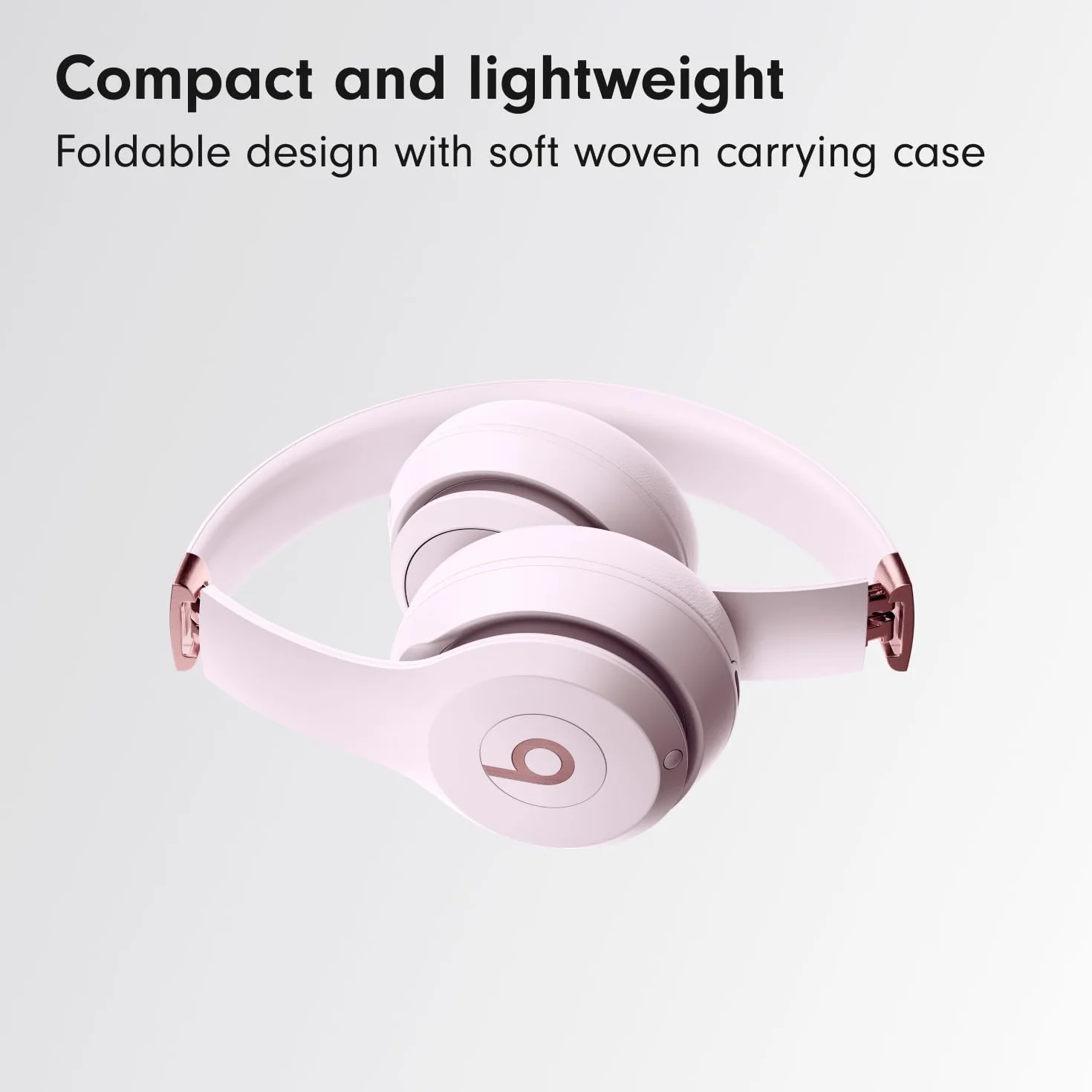 Beats Solo 4 Wireless Headphones Cloud Pink