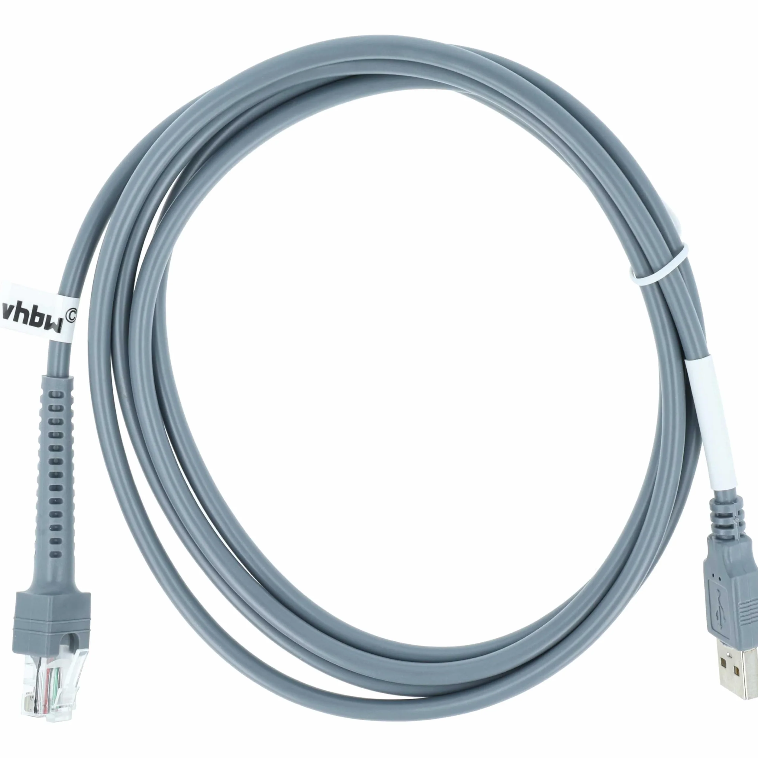 vhbw Kabel USB 2.0 RJ45 3 m do skanera Datalogic QuickScan Lite QW2100