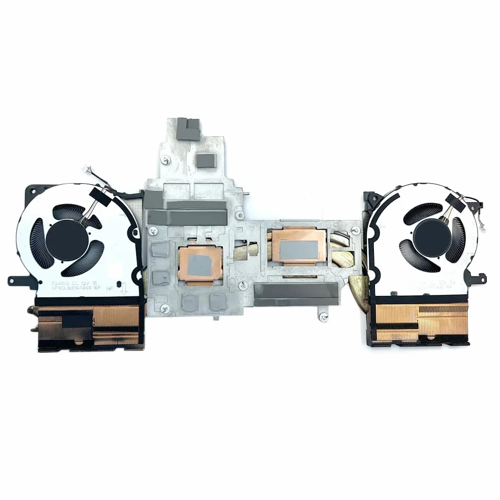 ZAHARA 12 V Wentylator PC Laptop ventilo PC Radiator z Wymiana wentylatora do Lenovo Legion 5 15IAX10 83F0 SF11S00730 5F10S14332 5F10S14333 podkładka chłodząca na laptopa / wentylator chłodząca