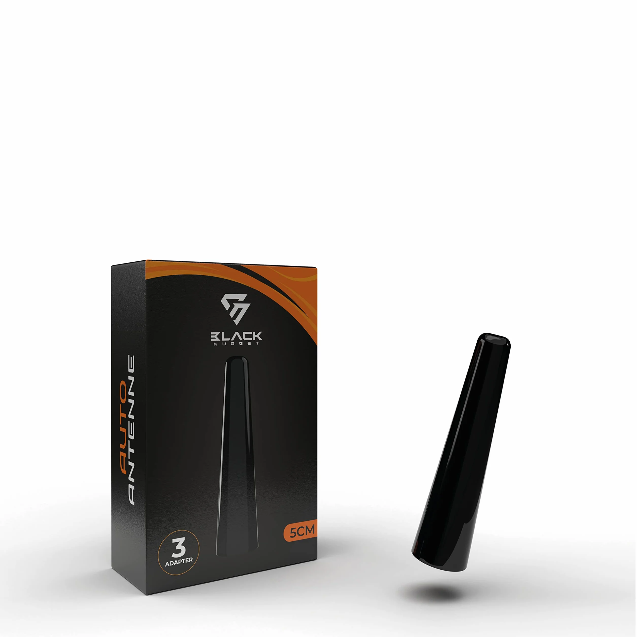 BlackNugget® Antena samochodowa 5cm uniwersalna AM FM
