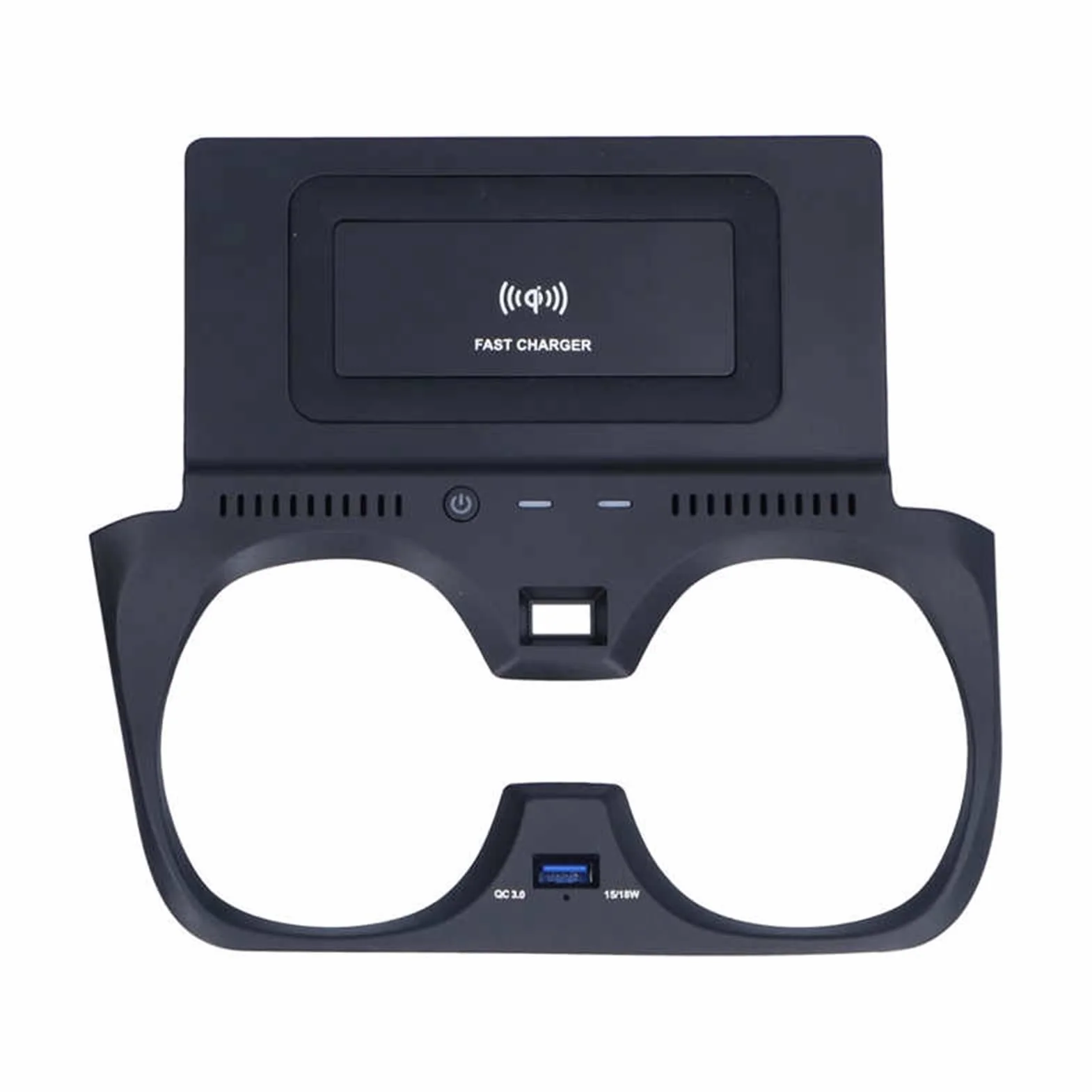 Bezprzewodowa ładowarka 15 W do serii 3 G20 G28 2019-2020 mata antypoślizgowa Car Styling QI szybkie ładowanie uchwyt na telefon QC3.0 port USB ładowarka samochodowa