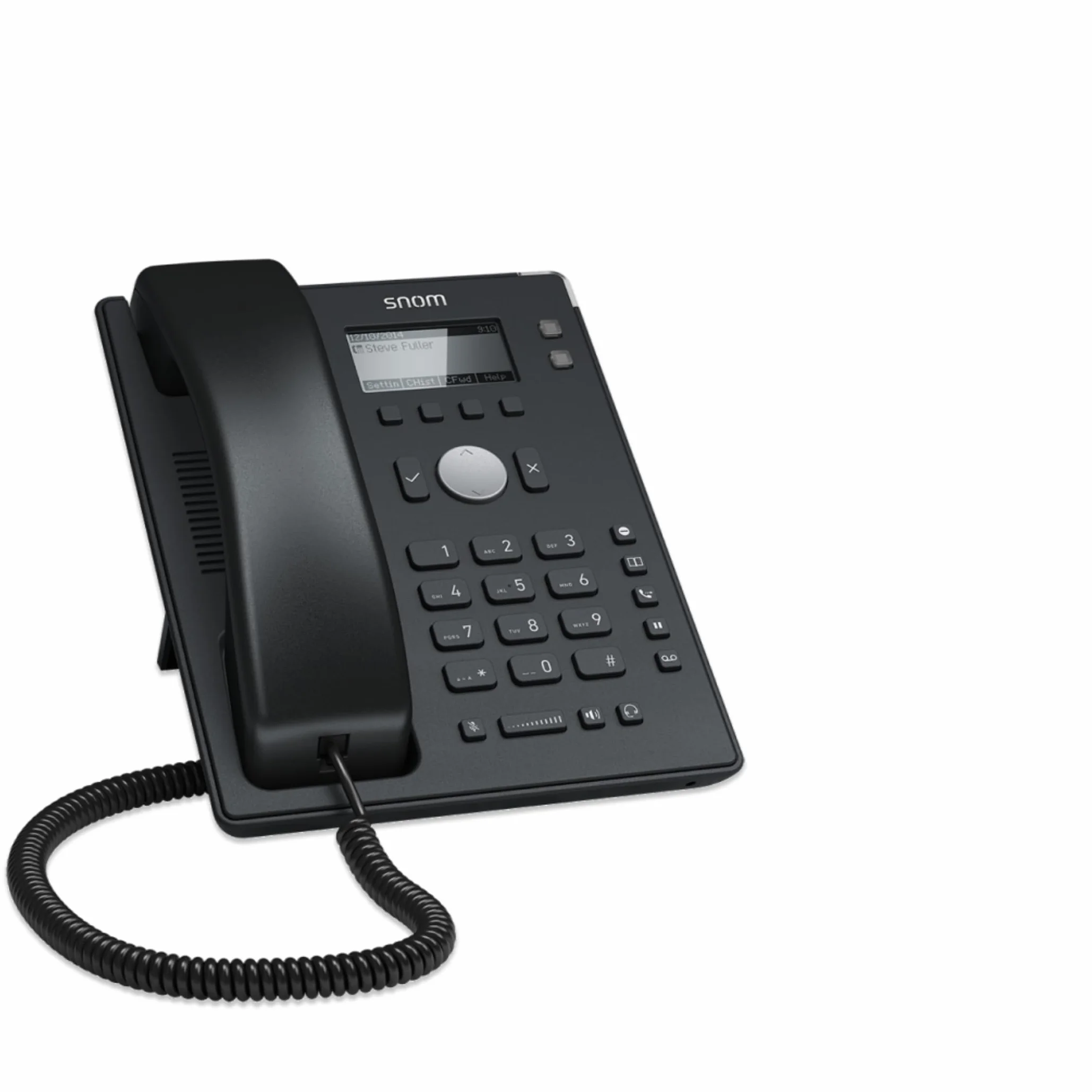 Snom D120 VoIP/SIP telefon biurkowy - czarny