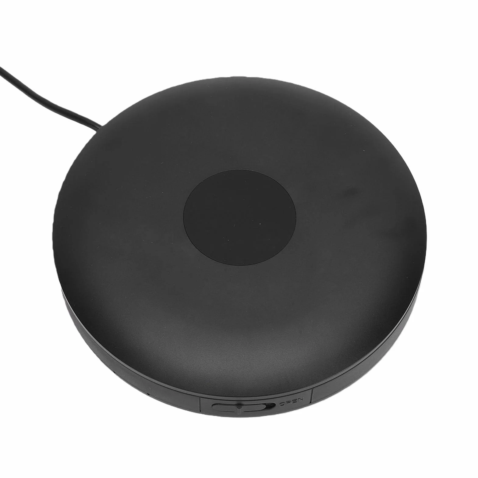 Sxhlseller Zewnętrzny Samochodowy Odtwarzacz CD z Bluetooth, Interfejsem USB, Odpornym na Wstrząsy Przenośnym Odtwarzaczem Muzyki, do Laptopa, Telewizora, Komputera, Pojazdów