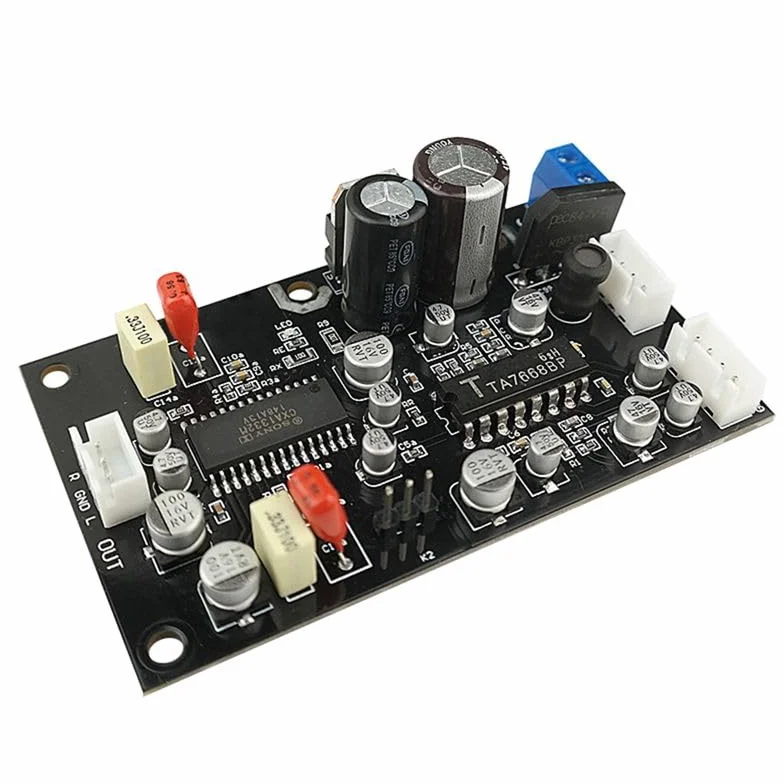 TA7668 stereo CXA1332 przednia płyta wzmacniacza