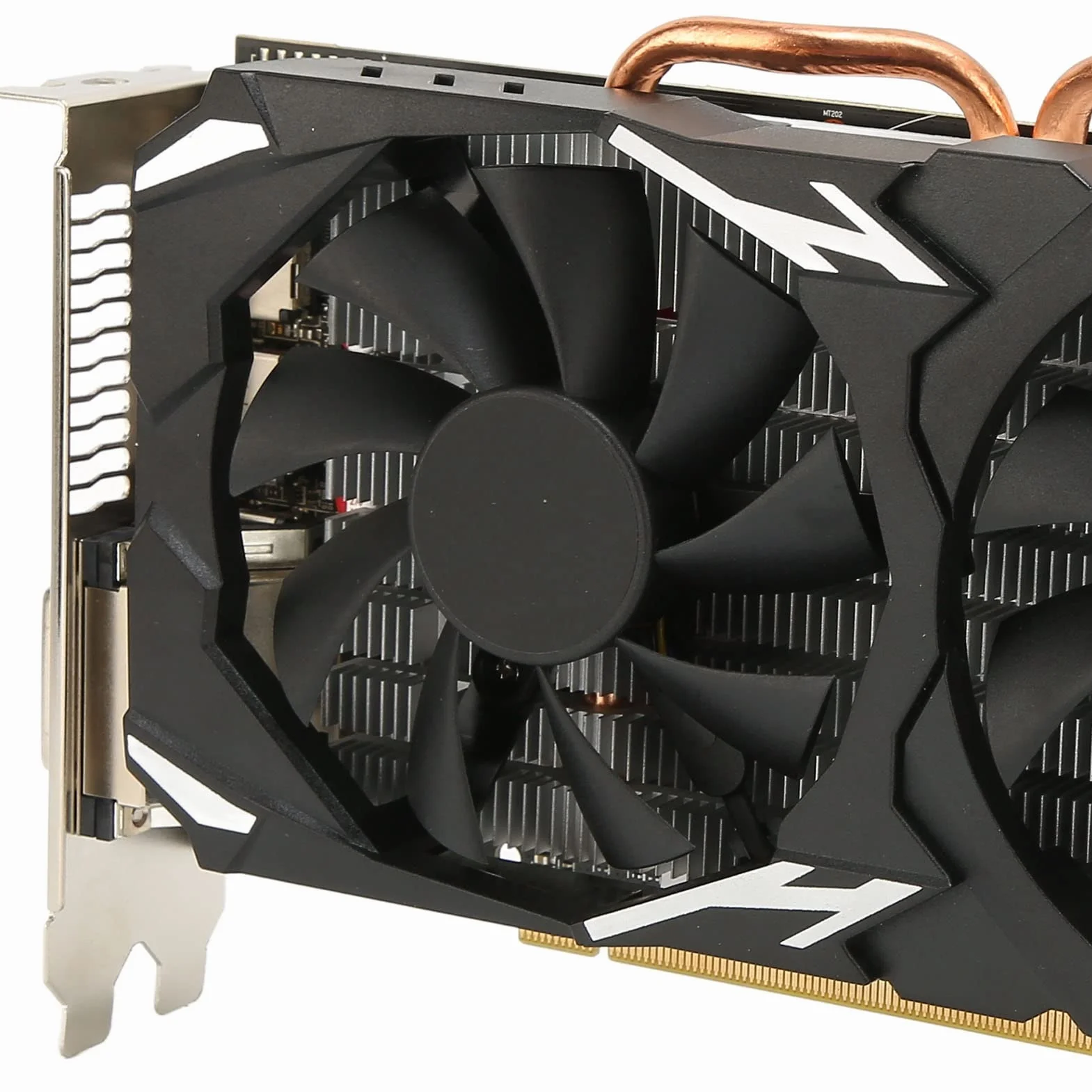 Karta graficzna 8 GB GDDR5, podwójny wentylator 256bit 1284/7000 MHz 8K 16 PCI Express 3.0 karta graficzna do gier, 3 x karta graficzna DP HDMI DVI HD