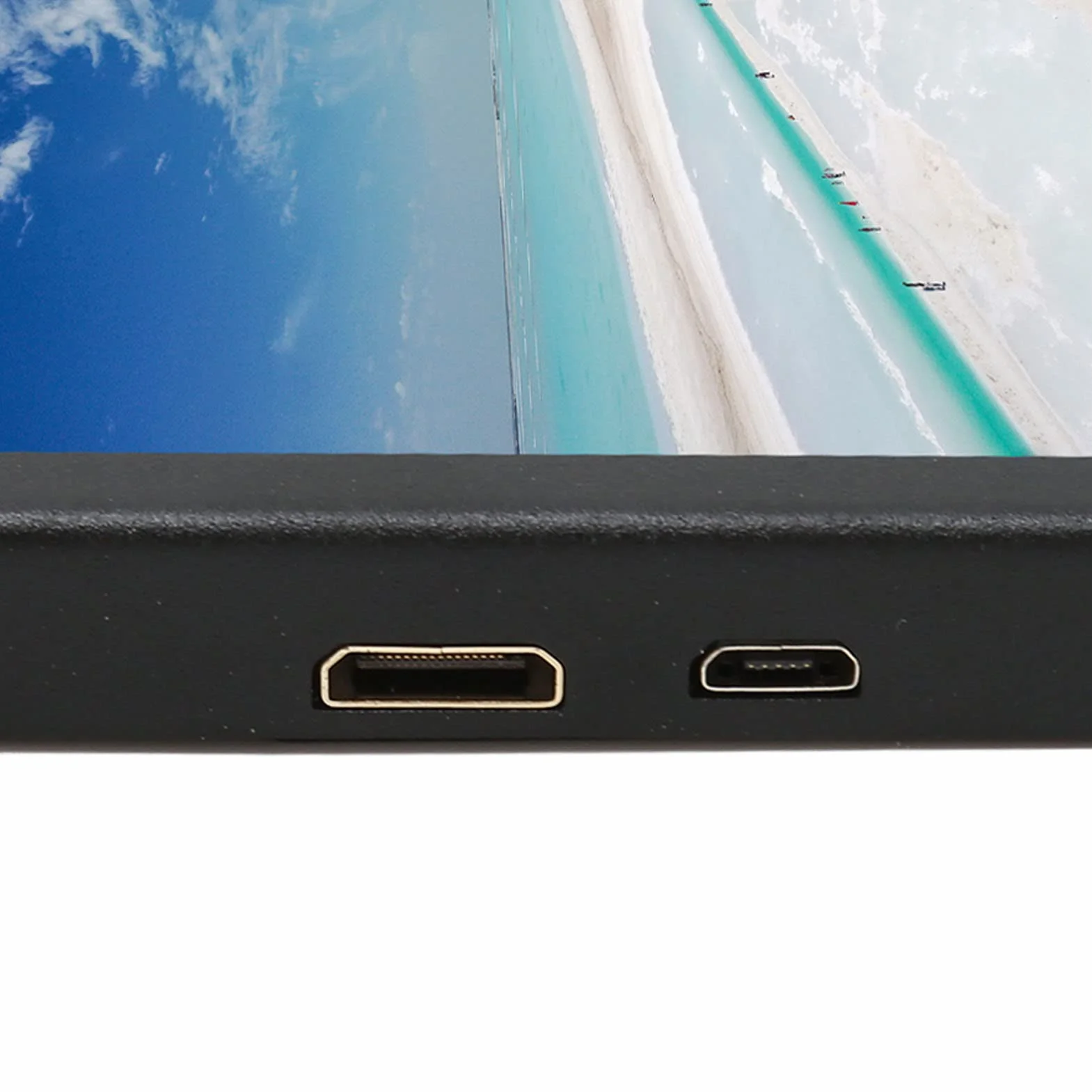5-calowy Monitor, Ekran LCD Mini IPS 800x480 Mały Monitor, Metalowa Obudowa Komputer Przenośny Monitor Podekranowy dla Interfejsu HDMI dla Komputera RPi dla Windows 7 8 10 dla OS X