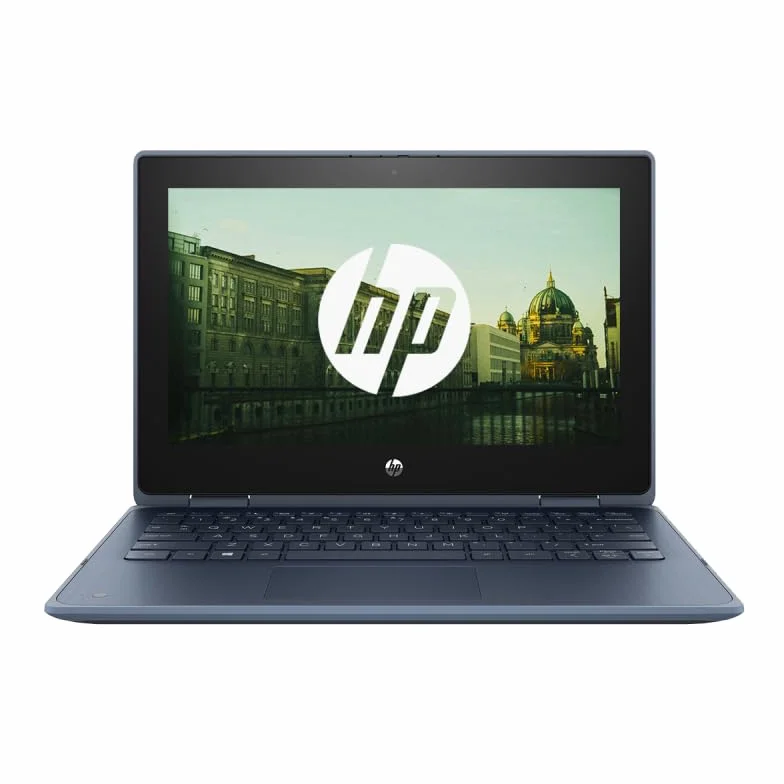 HP Business Laptop Notebook ProBook X360 11 G5 Celeron N4100 4 GB 128 GB SSD 1366 x 768 ekran dotykowy Windows 10 (niebieski) (odnowiony)
