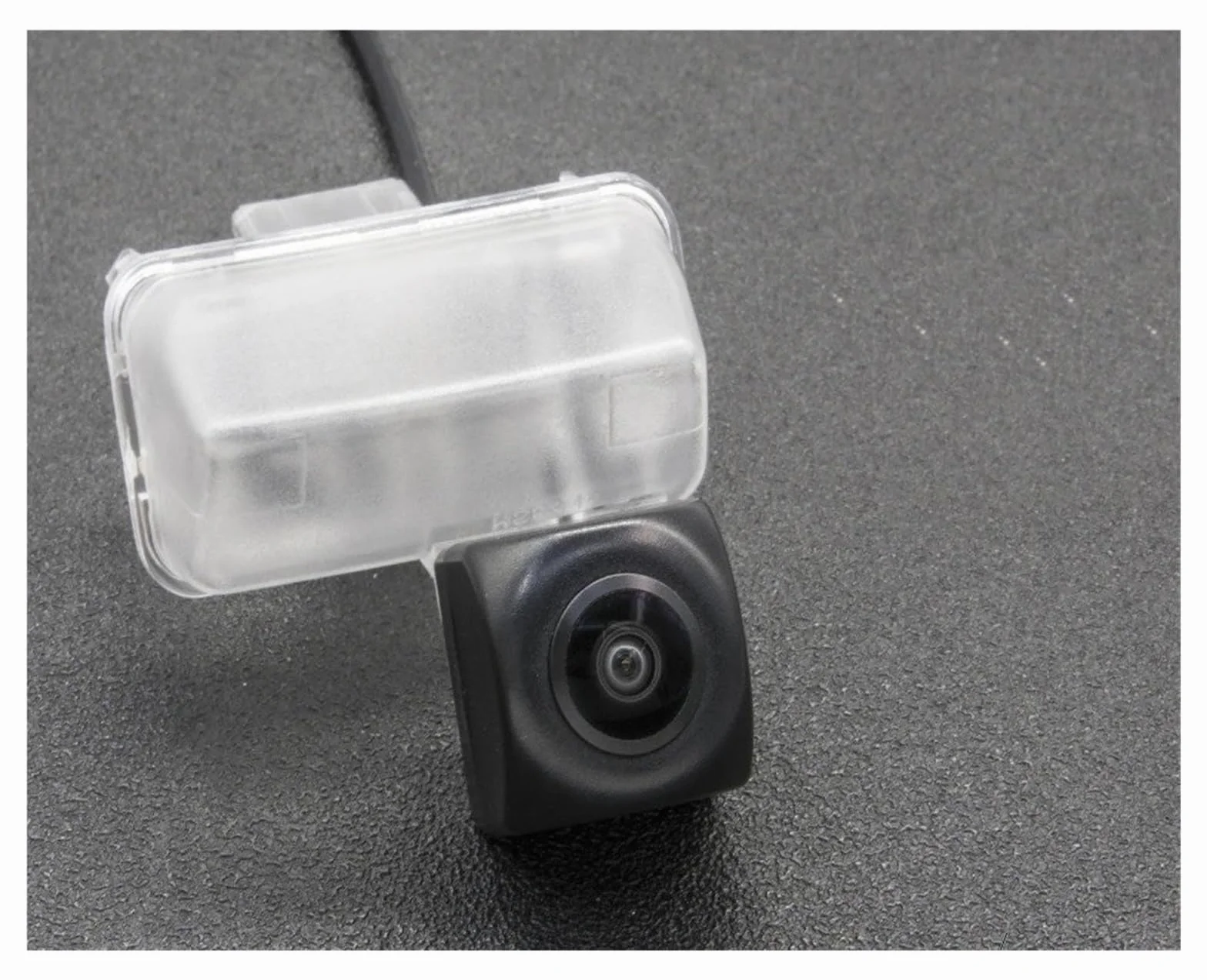Zamiennik kamery cofania do Toyoty do Yaris 2012 2013 2014 2015 2016 2017 monitor cofania samochodu HD rybie oko 720P kamera cofania kamera cofania (kamera z filtrem) (kamera z wyświetlaczem LCD 4.3)