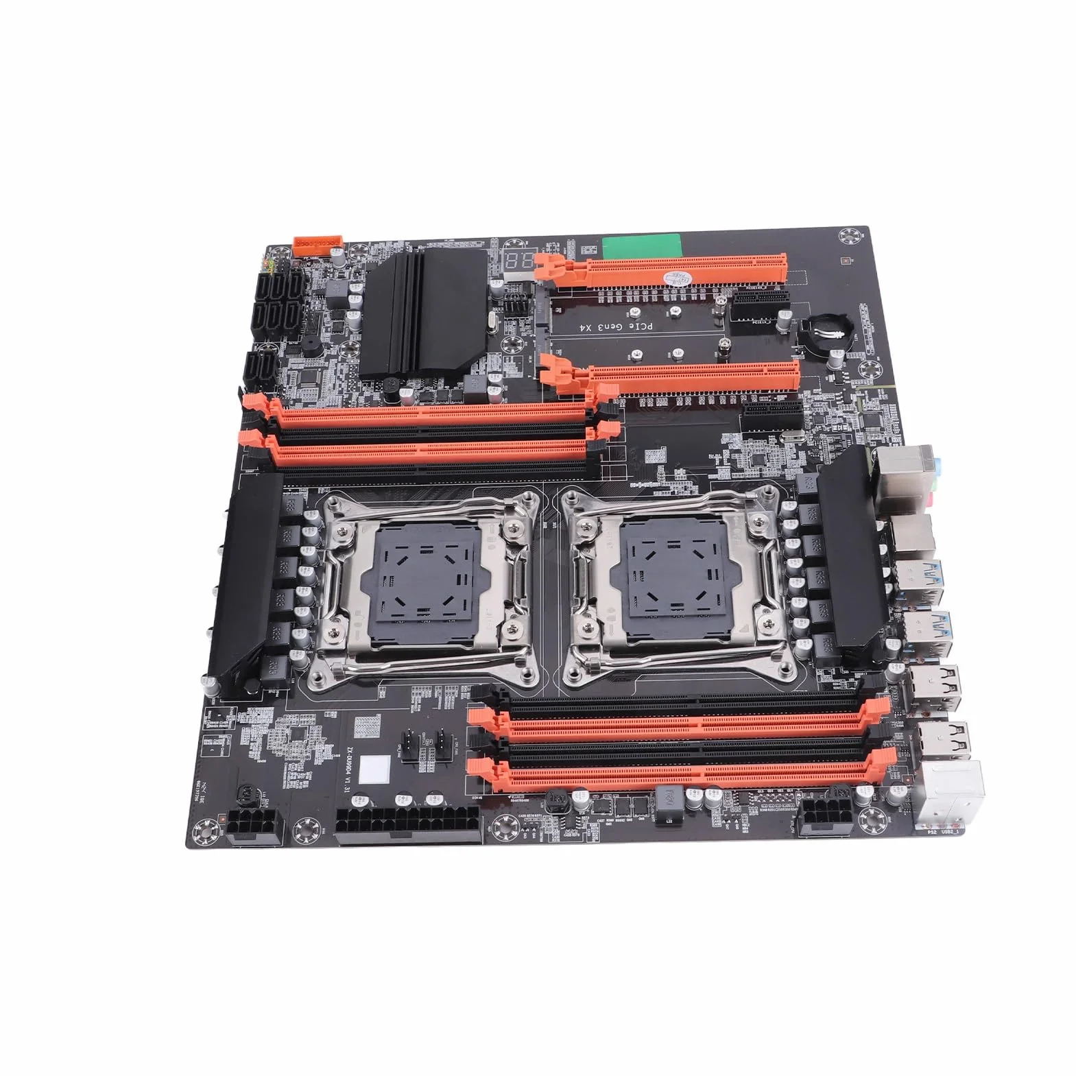 Płyta Główna X99 Płyta Główna Podwójne Gniazdo Płyta Główna Pulpitu 2011 3 Pin DDR4 dla Studyjnego Symulatora Gier Komputerowych E5CPU