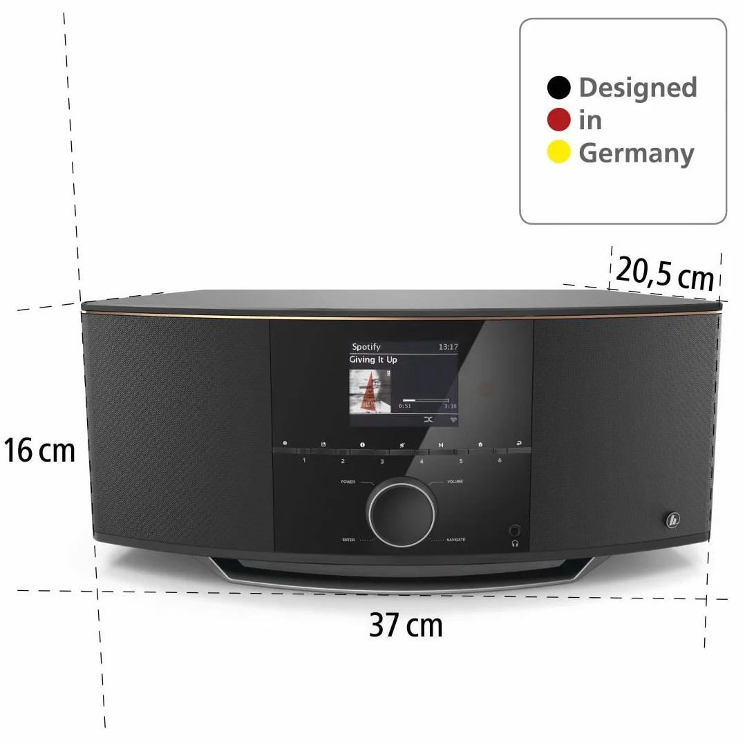 Hama Streaming radiowy do wszystkich urządzeń IR150 Standard czarny