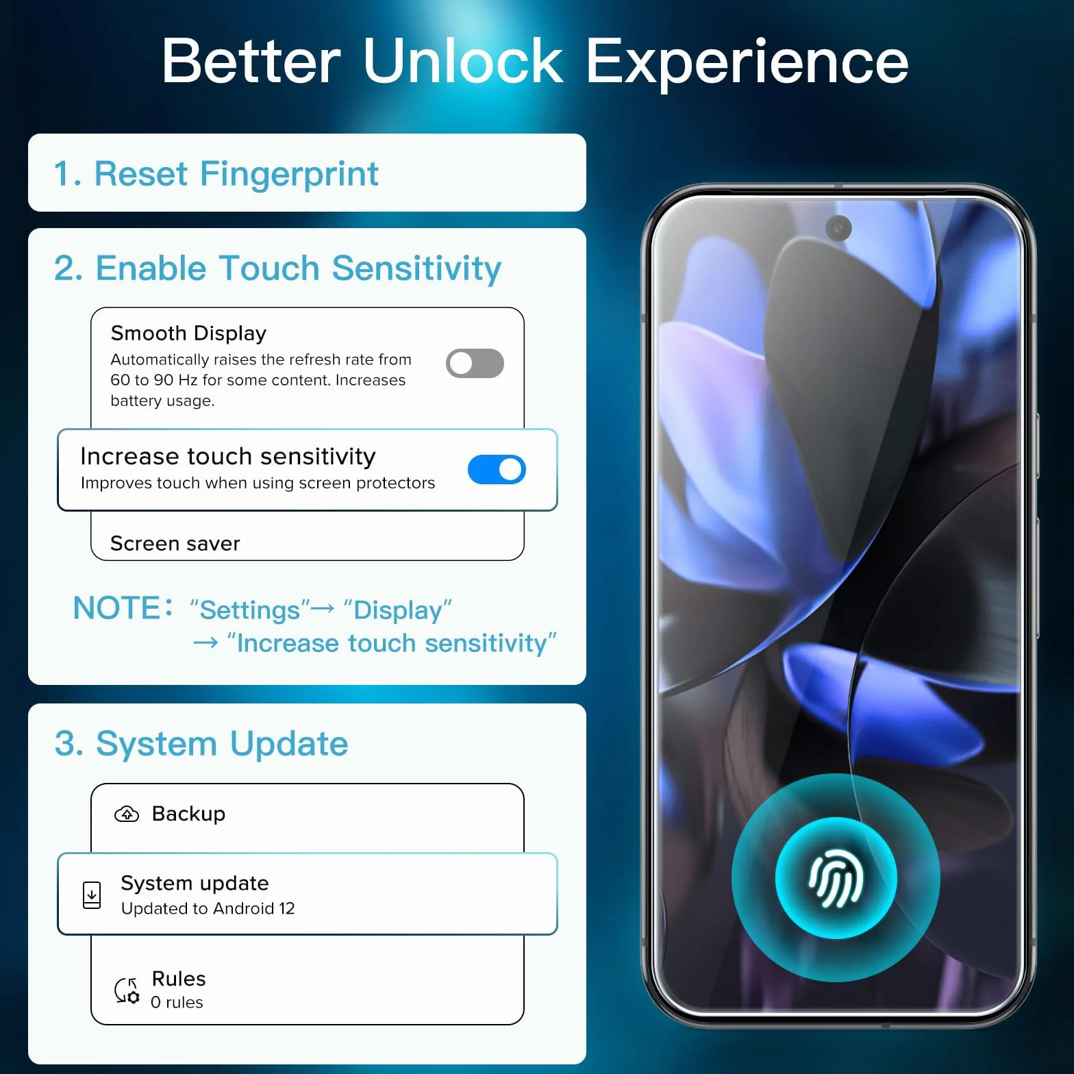 JETech Ochraniacz Ekranu dla Google Pixel 10/10 Pro / 9/9 Pro, Film ze Szkło Hartowane z Narzędzie Łatwej Instalacji, Kompatybilna z Odciskami Palców, HD Przejaśniać, 3 Sztuki