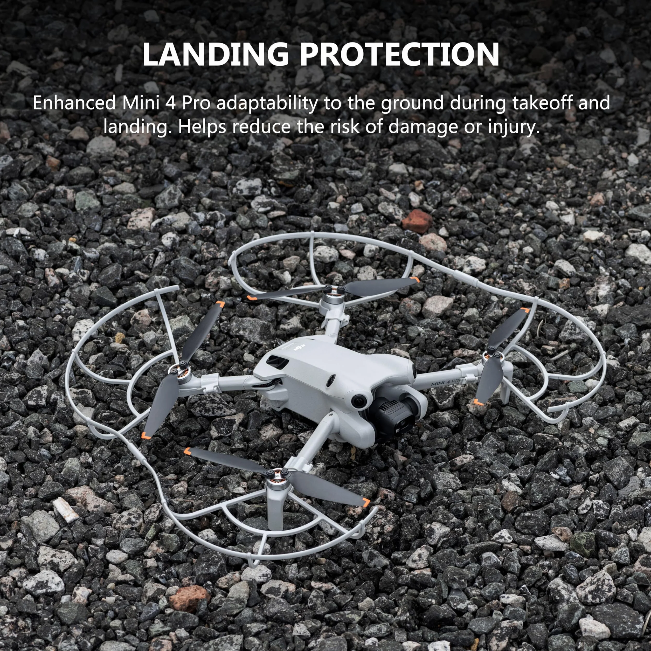 STARTRC Mini 4 Pro Propeller Guard, zdejmowany ochraniacz śmigła szybkiego zwalniania do akcesoriów DJI Mini 4 Pro