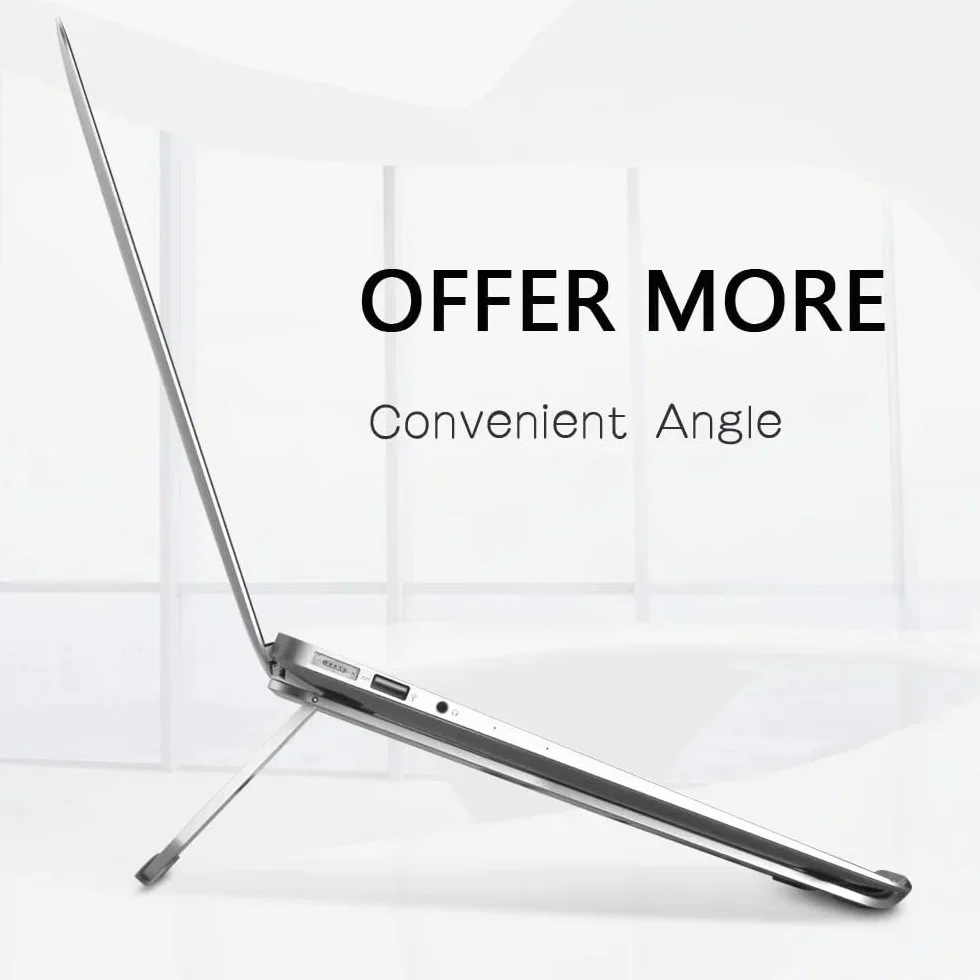 Podstawka pod laptopa, Aluminum Alloy Desktop Heat Dissipation Laptop Stand & Riser Holder,Akcesoria do biurka